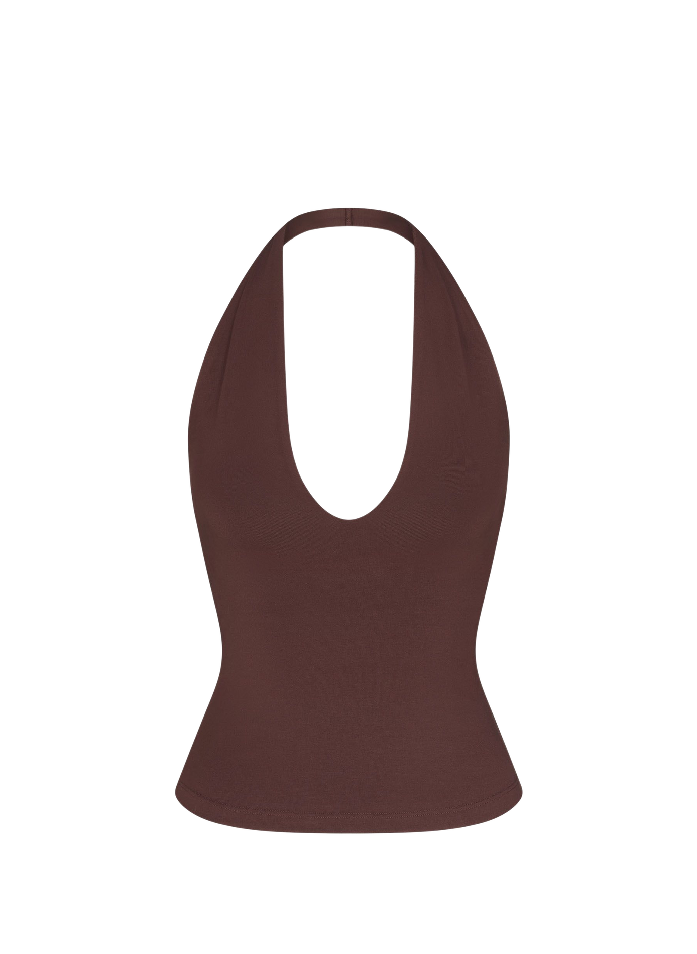 Top halter zonder mouwen met open rug SKIMS Bruin
