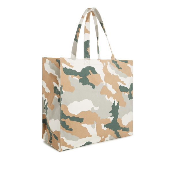 sac cabas camouflage en coton