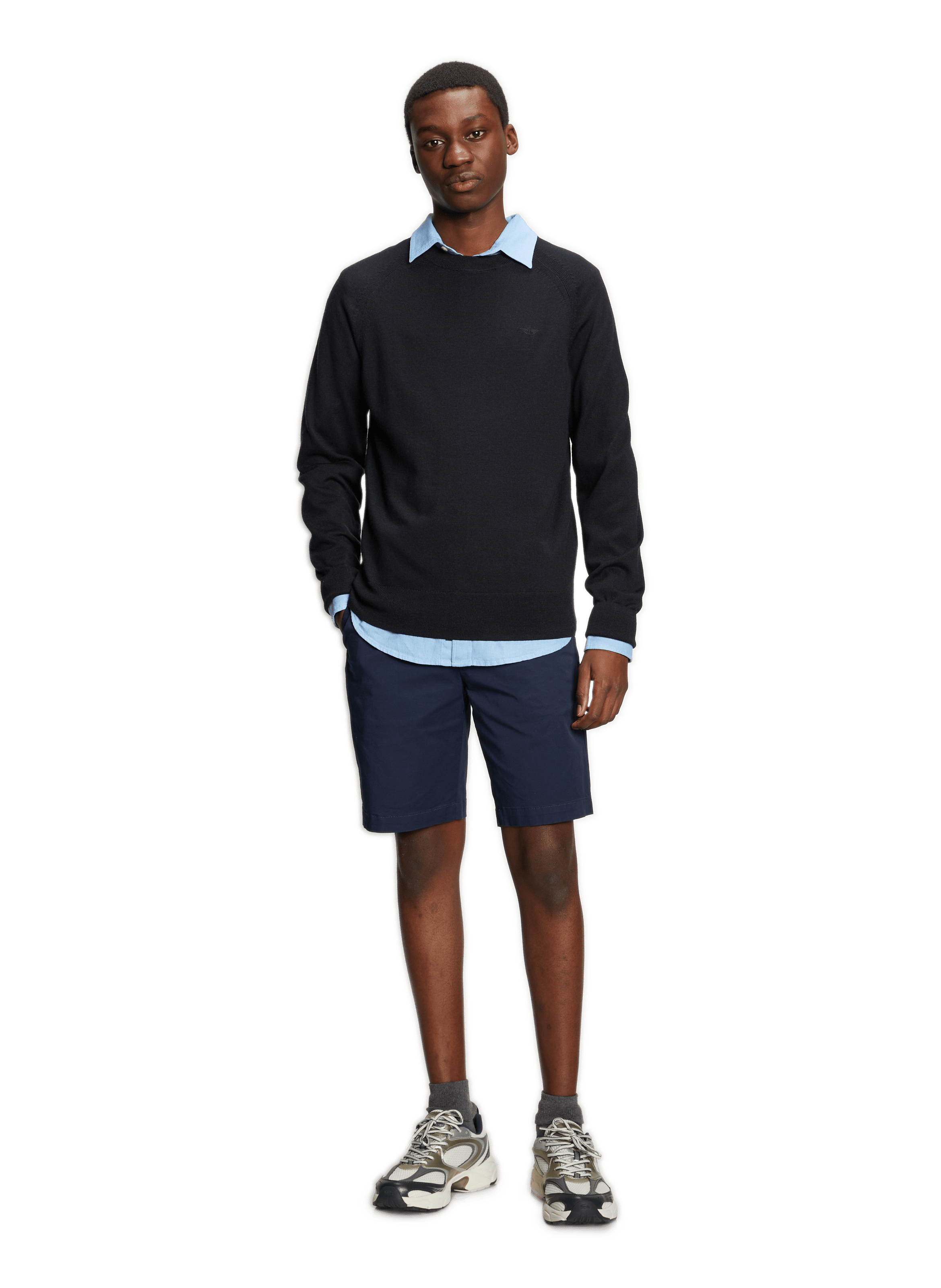 Pull en laine  DOCKERS Noir