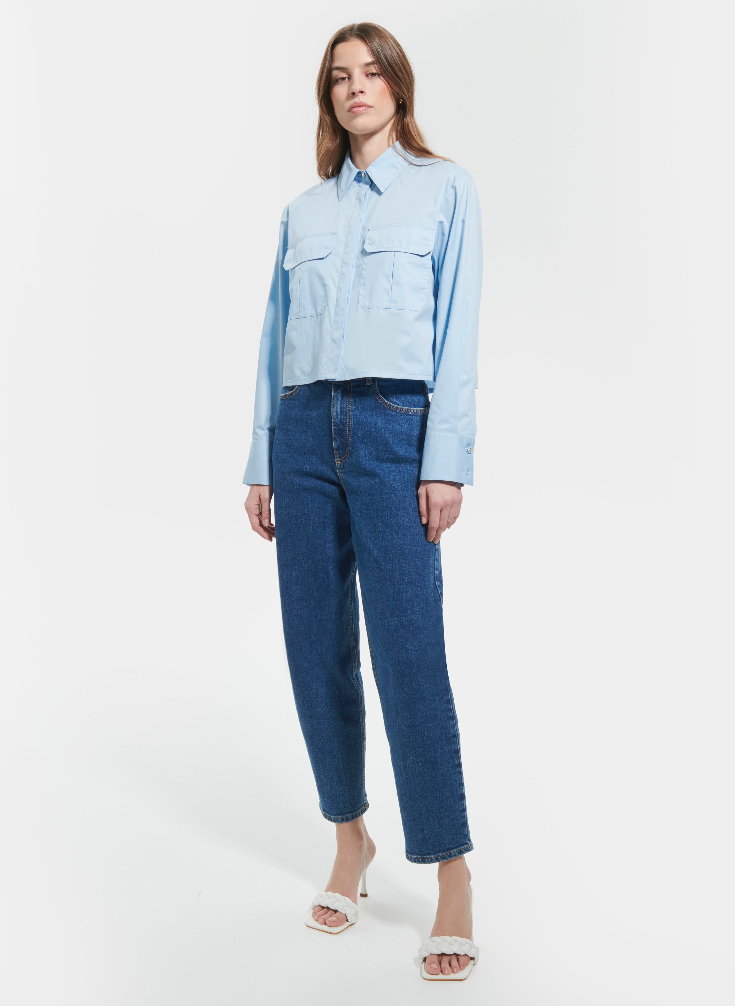 Chemise  camomille ZAPA Bleu