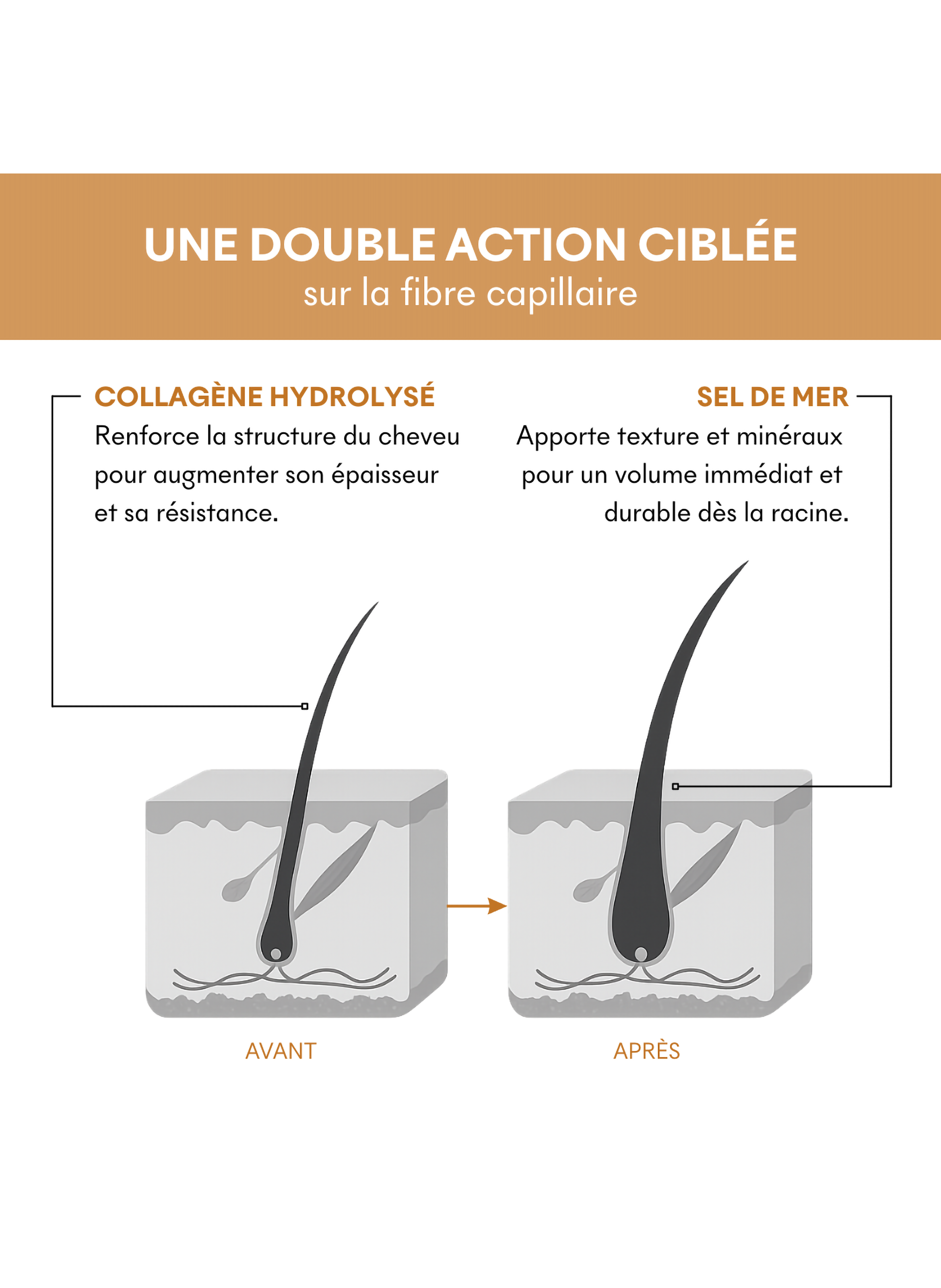 Shampoing Tricho-Volume MAKE MY MASK No color