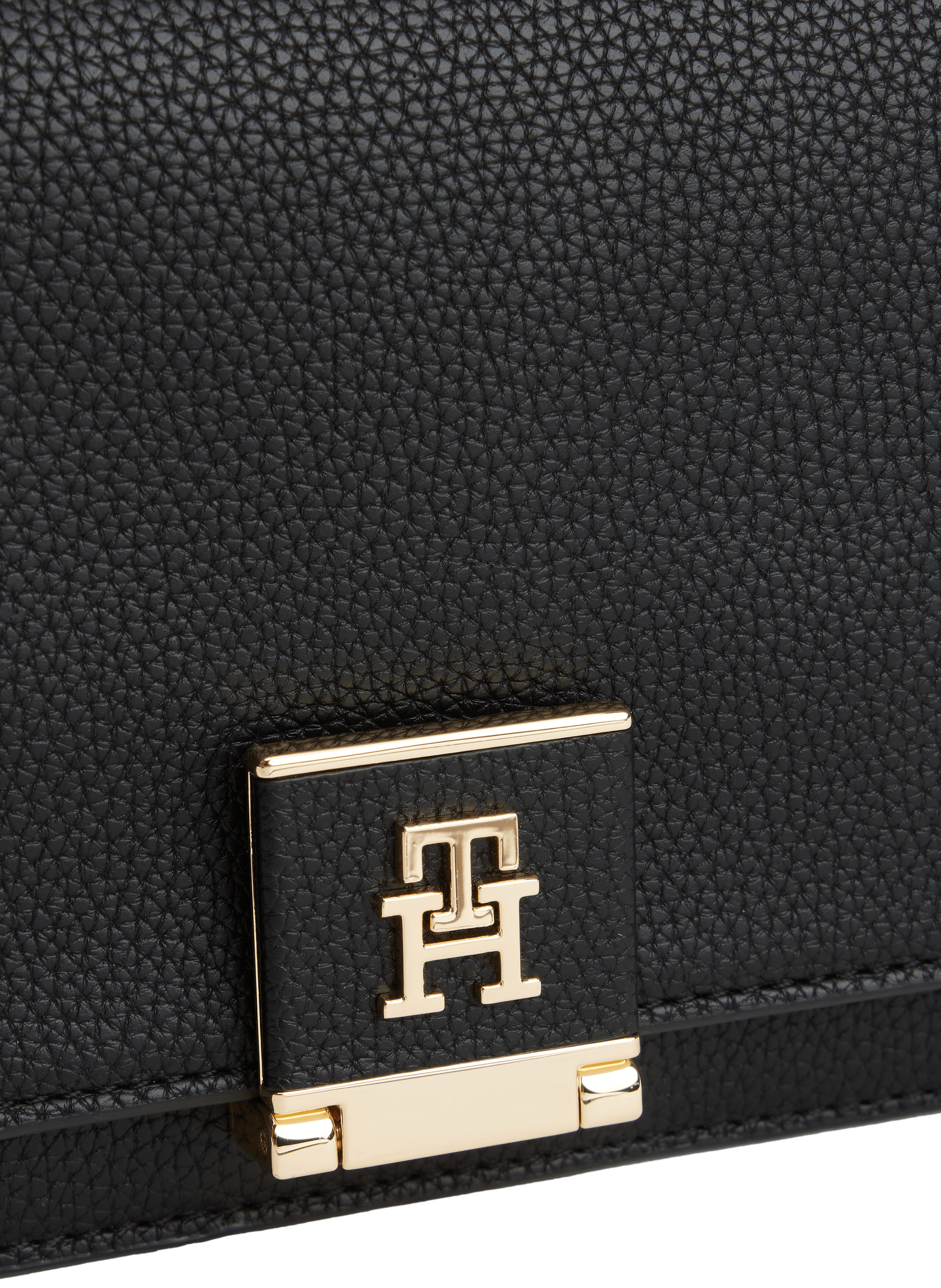 Sac à bandoulière effet grainé  TOMMY HILFIGER Noir