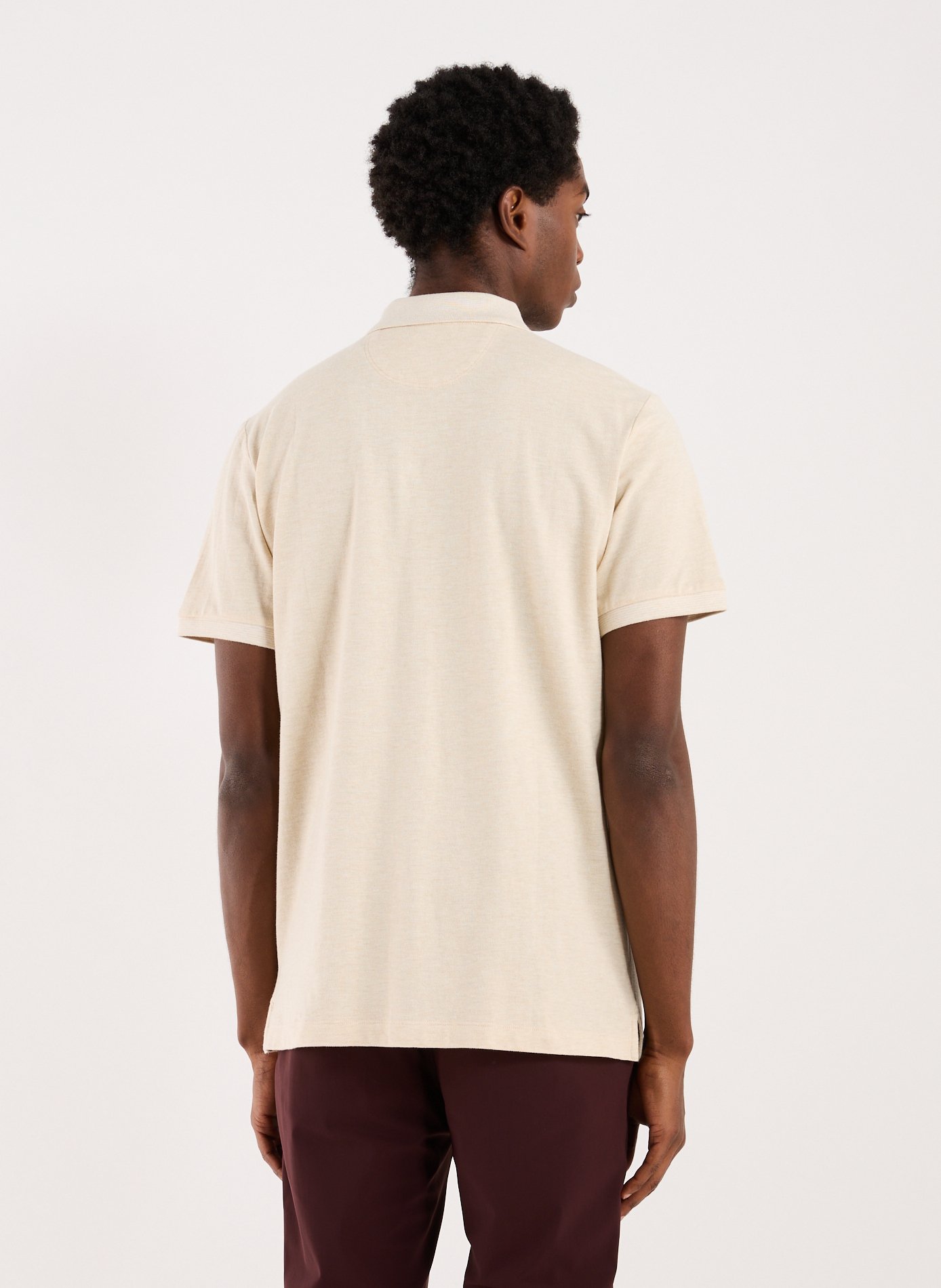 Polo en coton  HACKETT Beige