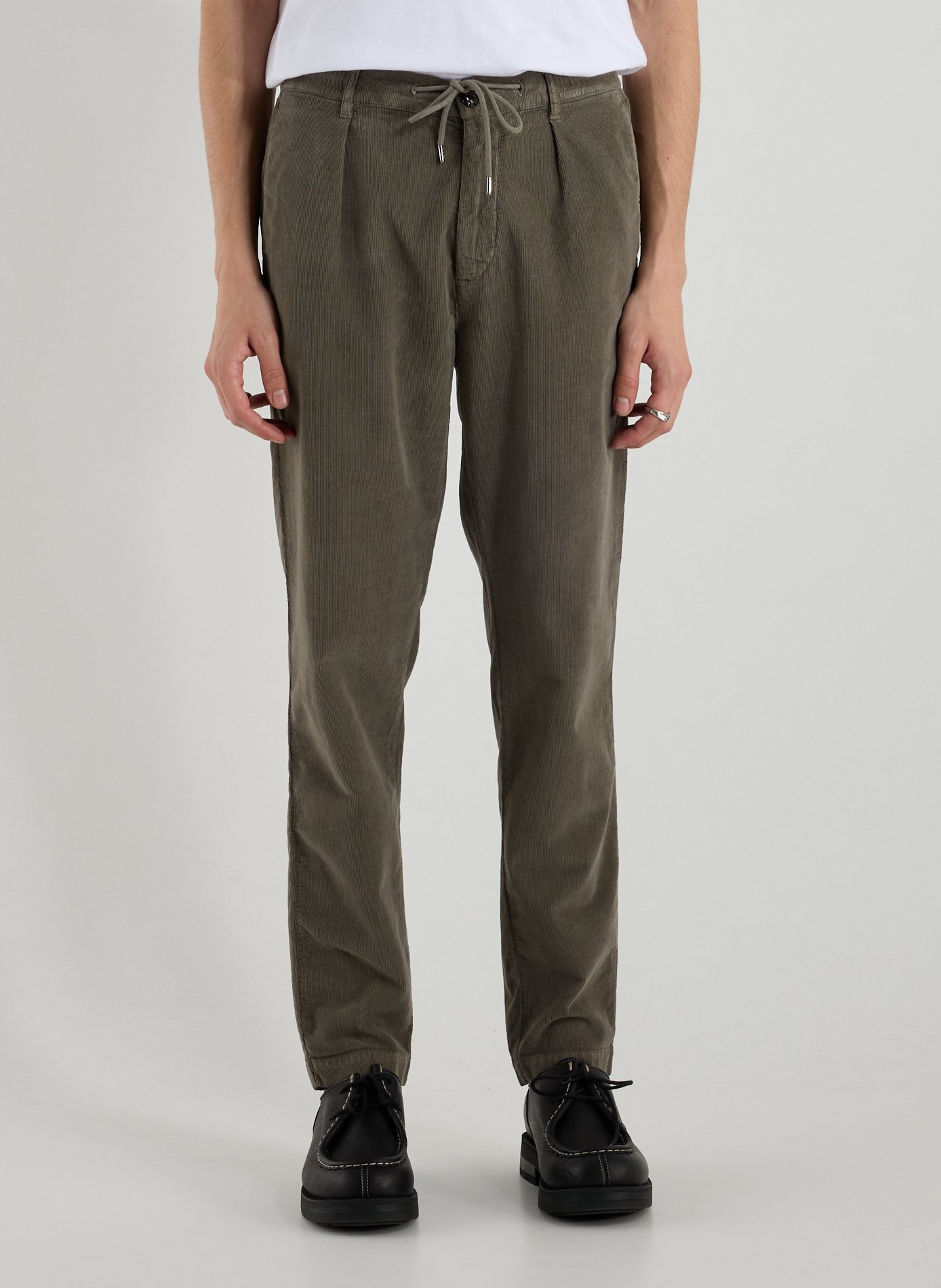 WOOLRICH Mixed cotton trousers Brown