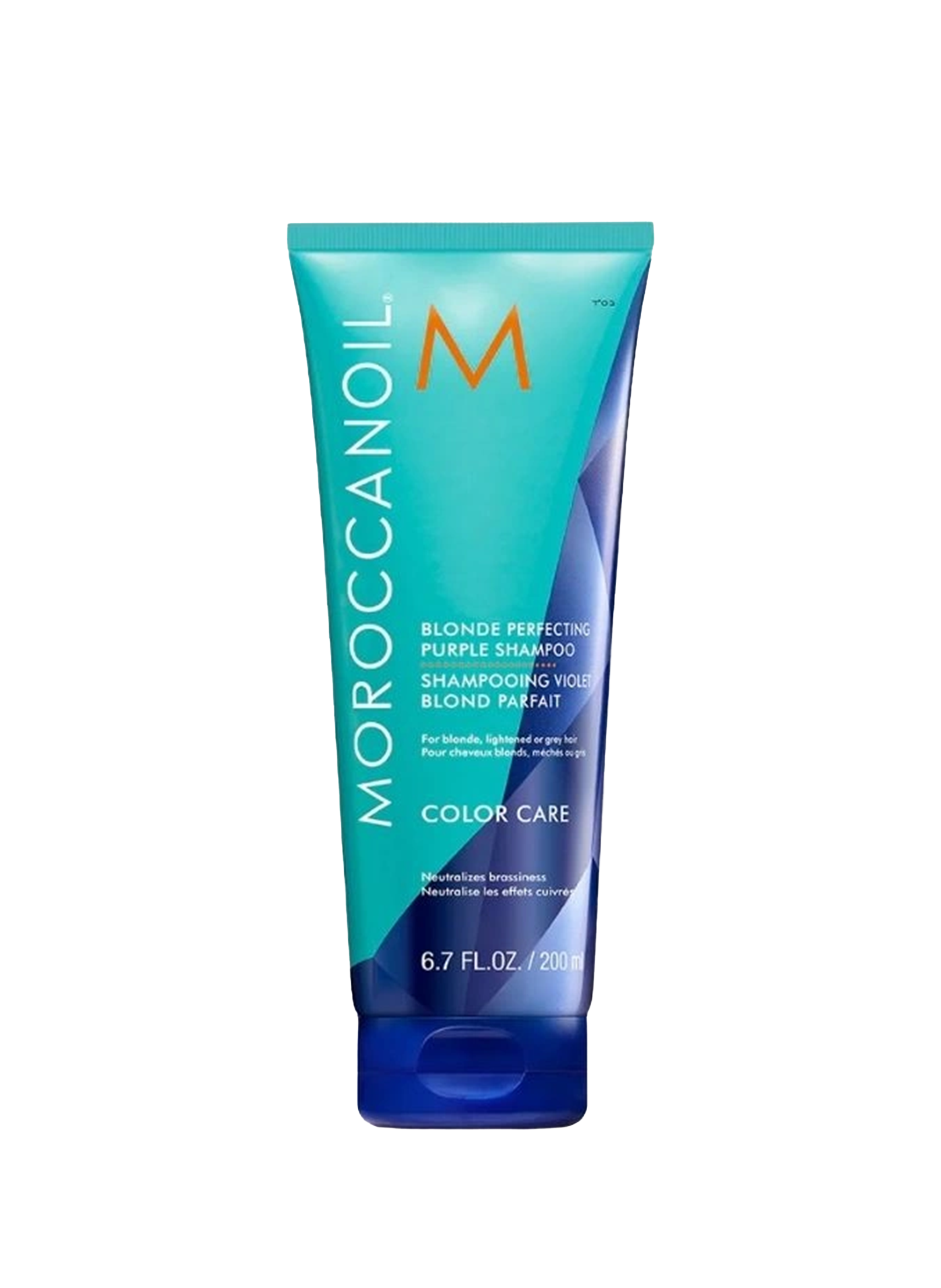 MOROCCANOIL BLONDE PERFECTING PURPLE SHAMPOO 200 ML (6.8 fl oz) No color