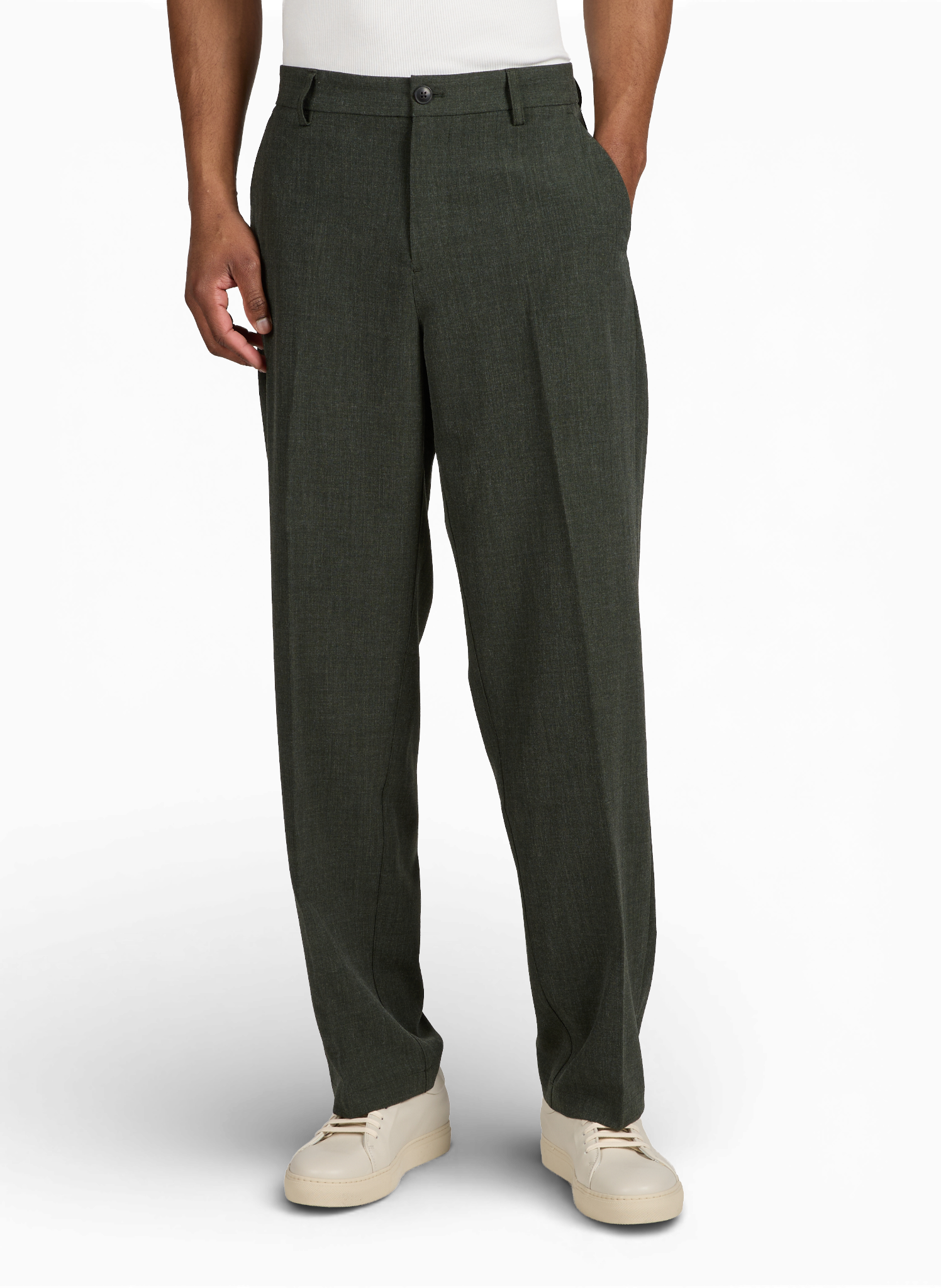 Como Suit Trousers LES DEUX Green