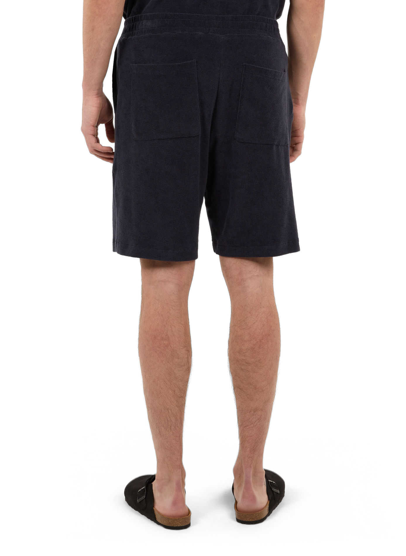 Terry cotton shorts SAISON 1865 Blue
