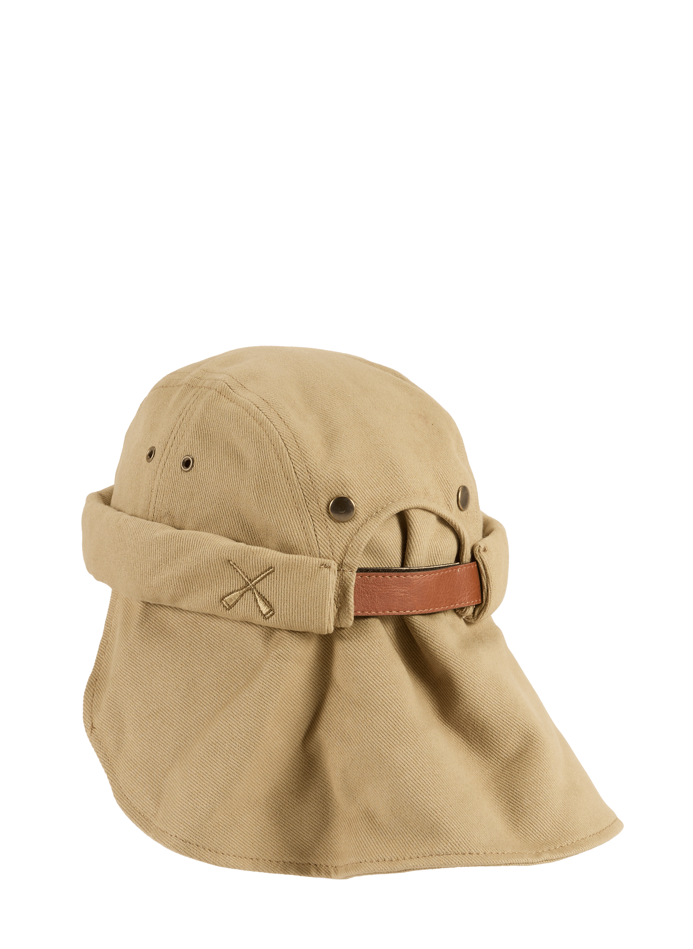 Miki trek cotton hat BETON CIRE Khaki