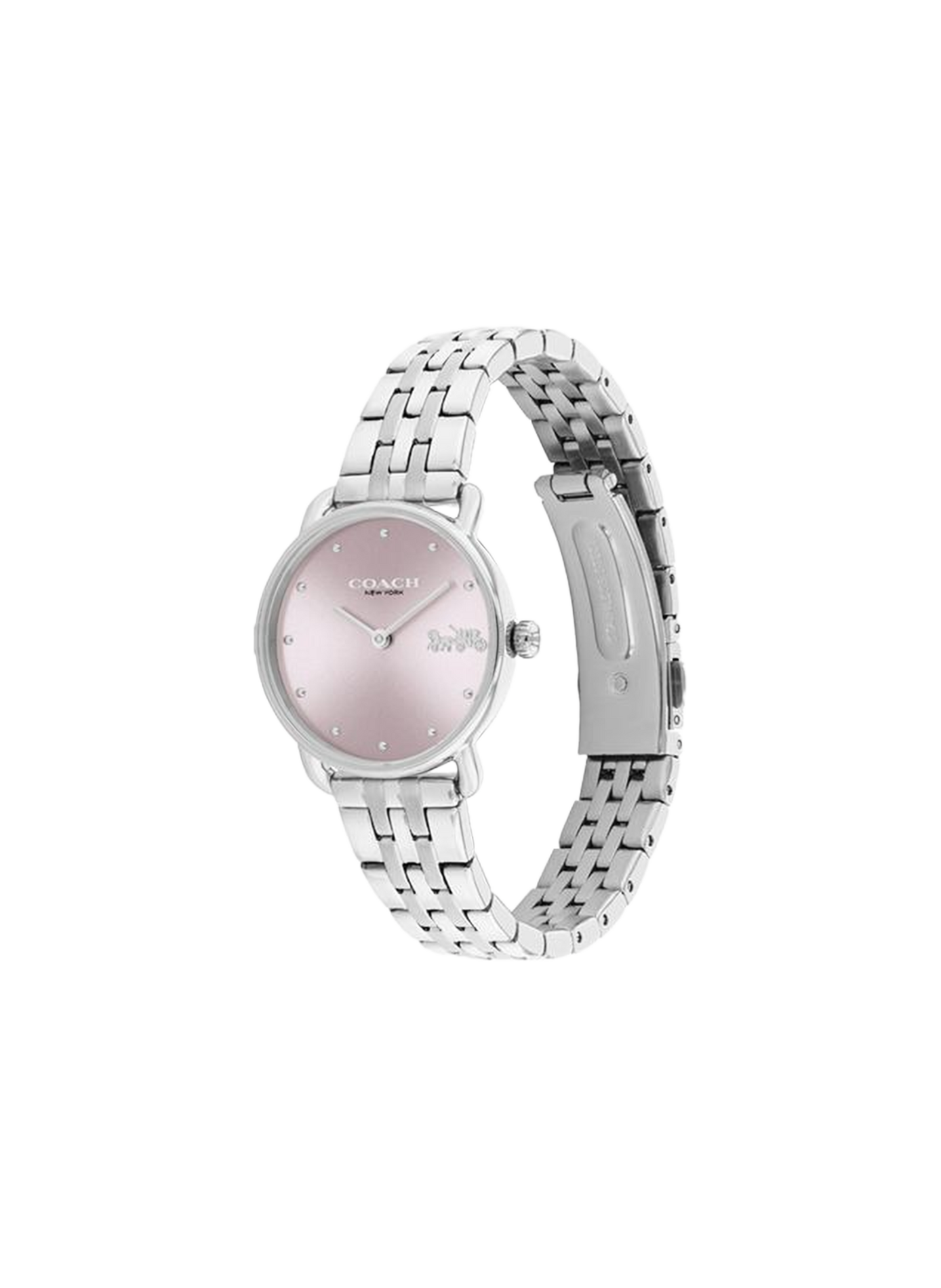 Montre quartz Elliot en acier inoxydable COACH MONTRES Argent
