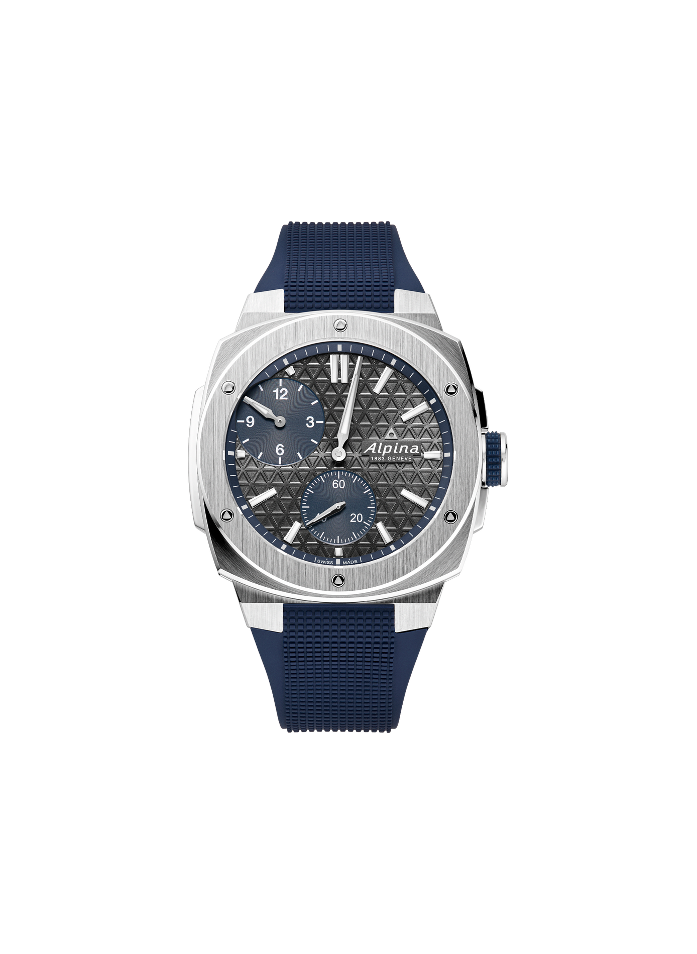 Montre automatique Extreme Regulator Automatic en caoutchouc  ALPINA Gris