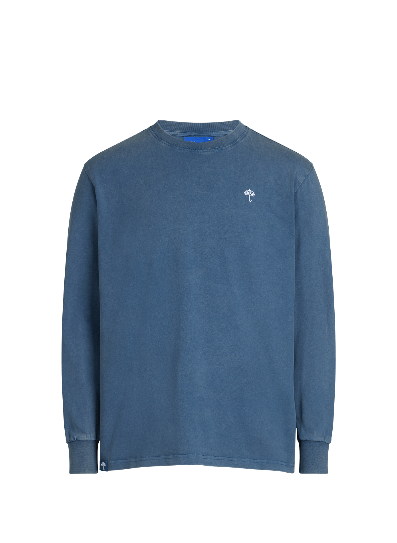 Classic Cotton T-Shirt HELAS CAPS Blue