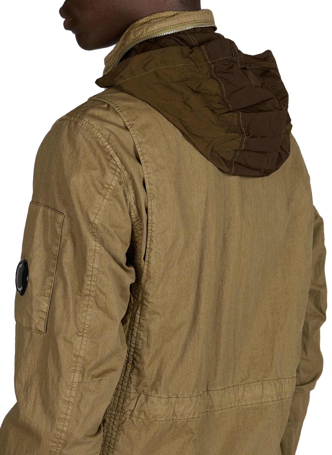 Straight Jacket 50 Fili Wax Field CP COMPANY Green