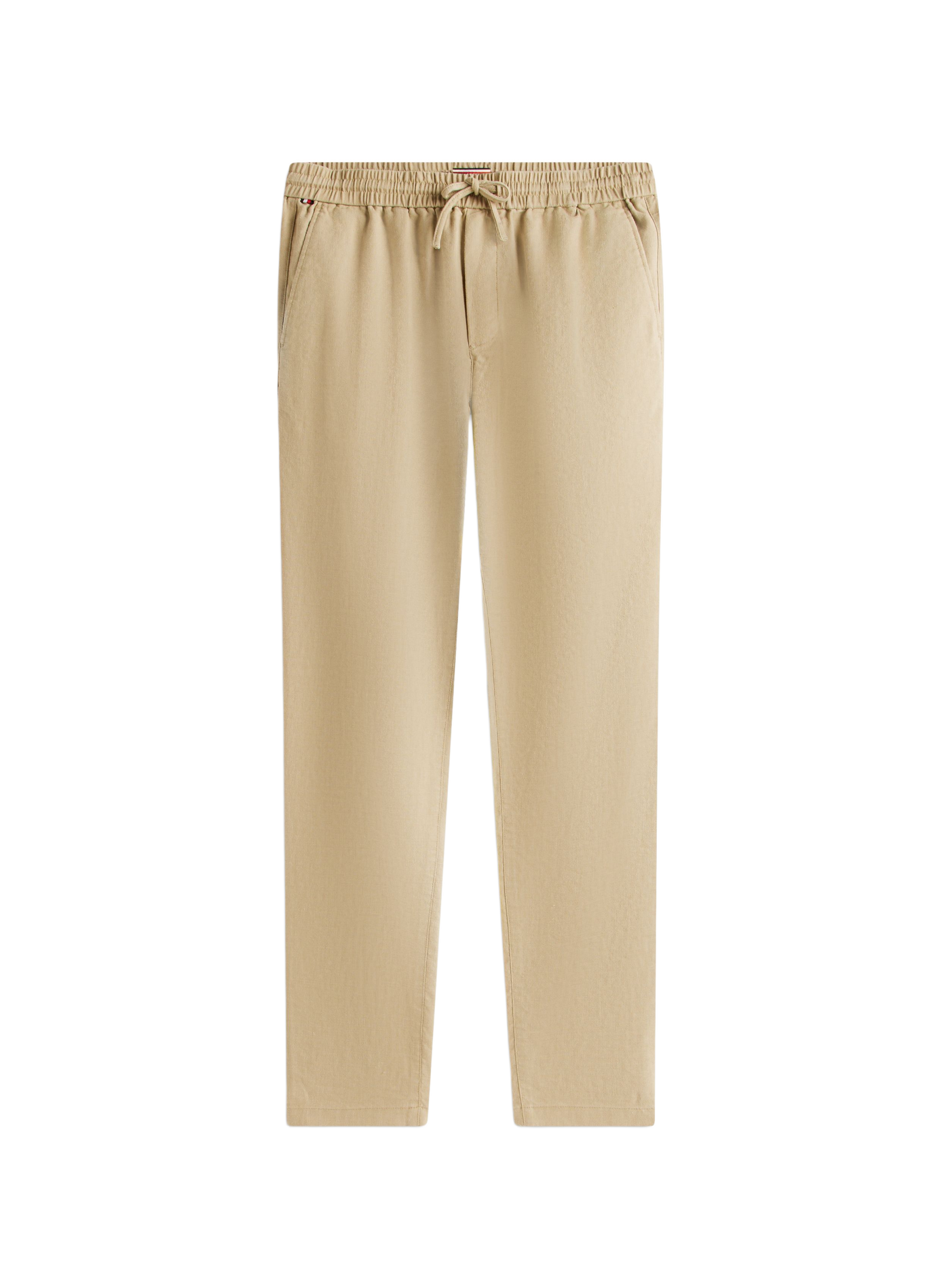 Chino fuselé Harlem en lin mélangé TOMMY HILFIGER Kaki