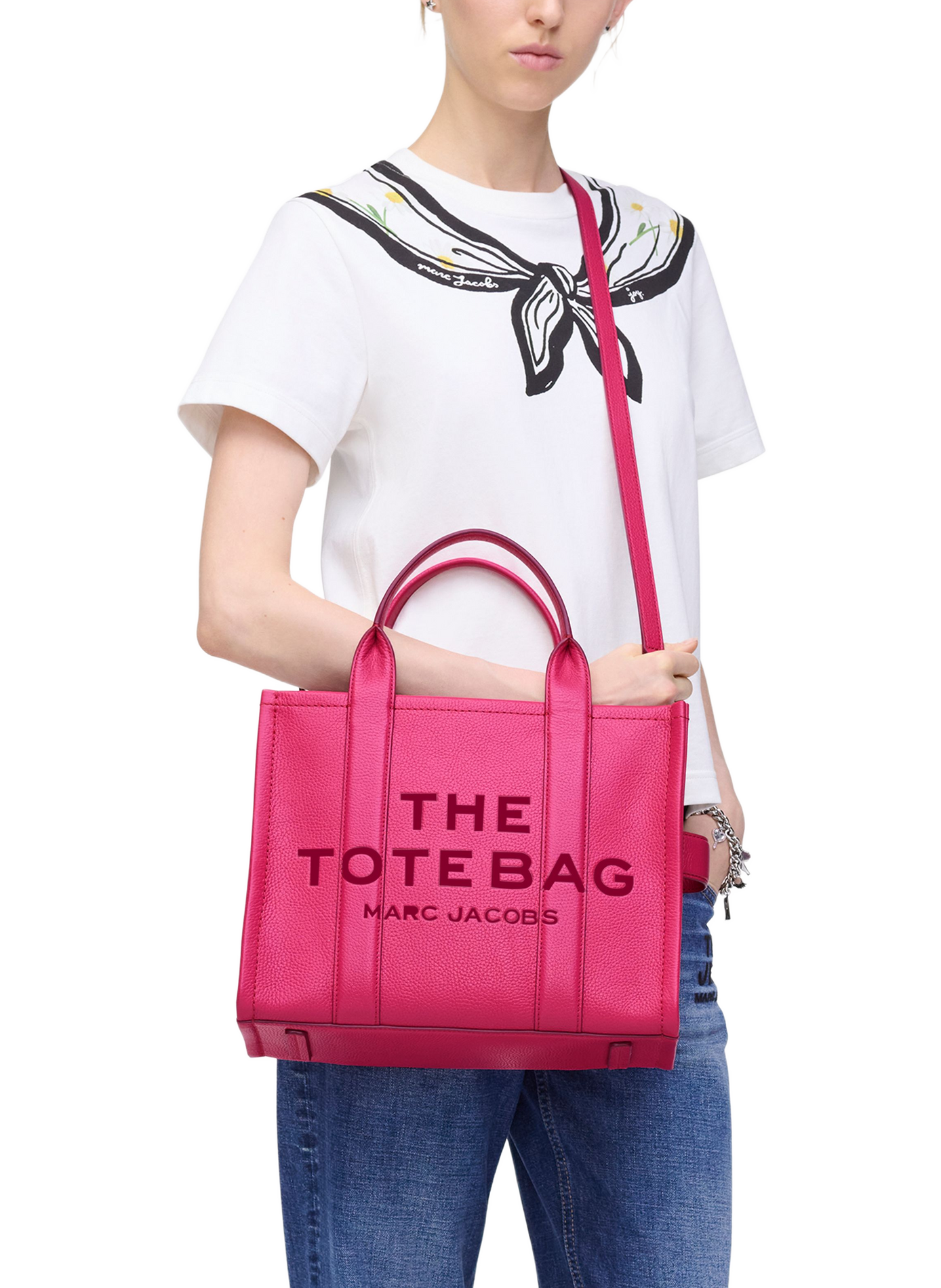 Lederhandtasche MARC JACOBS Rosa