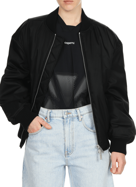 Logo jacket OFF-WHITE Black