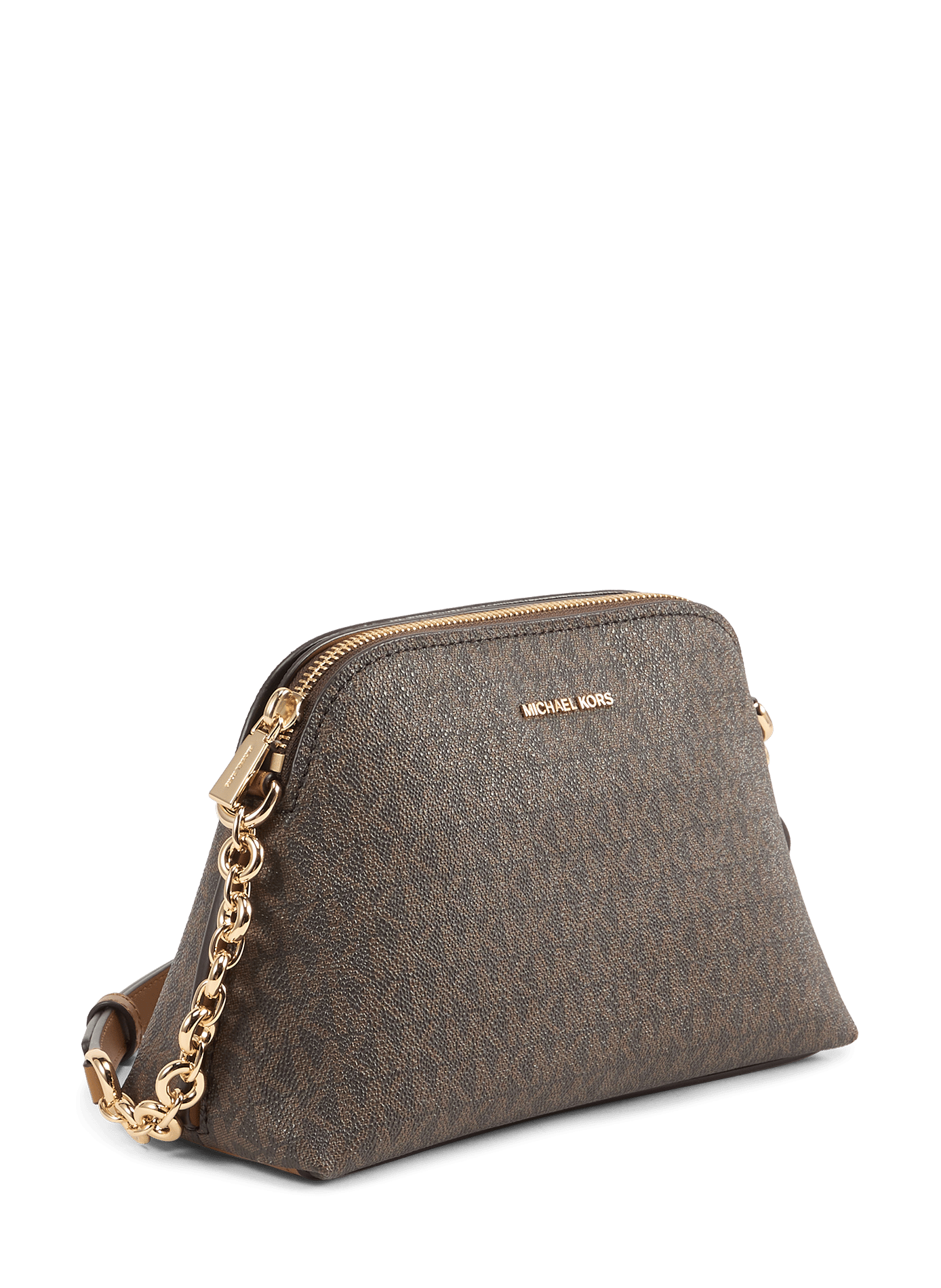 Sac à bandoulière Freddie monogrammé MICHAEL KORS Marron