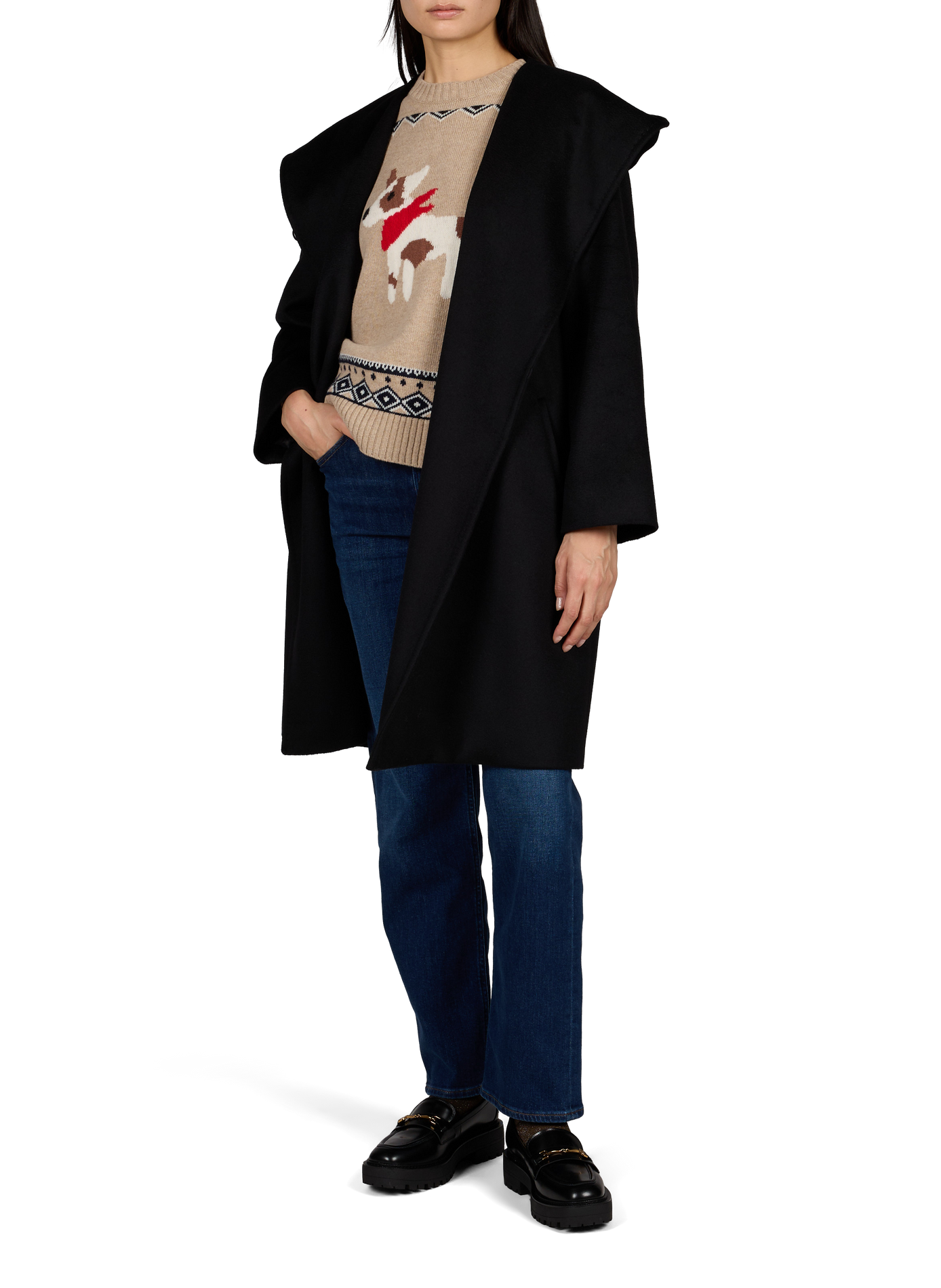 Oversized wool jumper MAX MARA WEEK END Beige