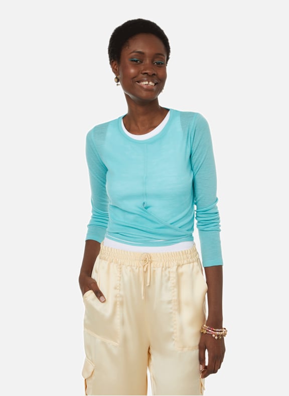 Pull en laine Bleu by SAISON 1865 SAISON 1865 Pull en laine Bleu