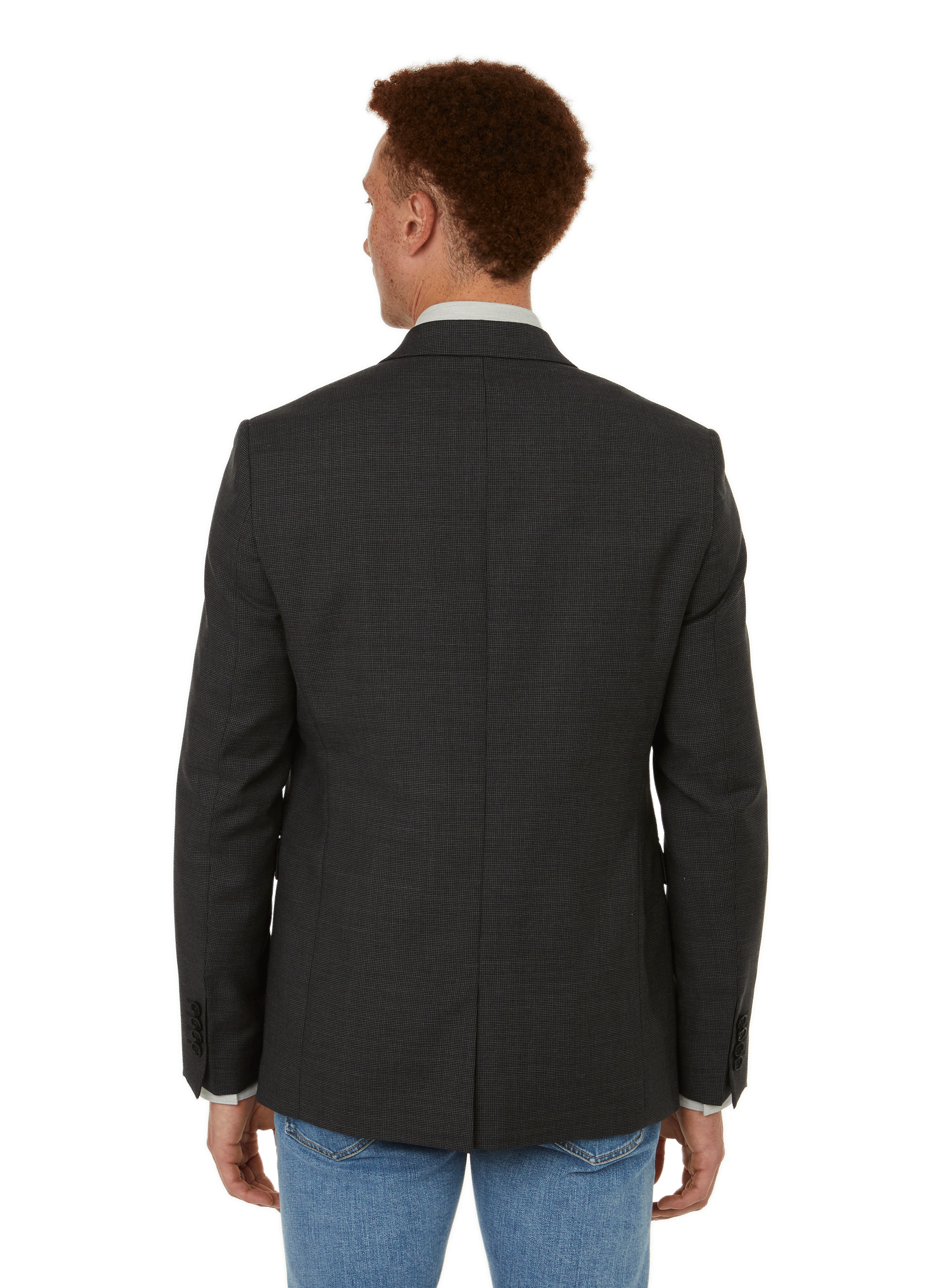 Check blazer SAISON 1865 Grey