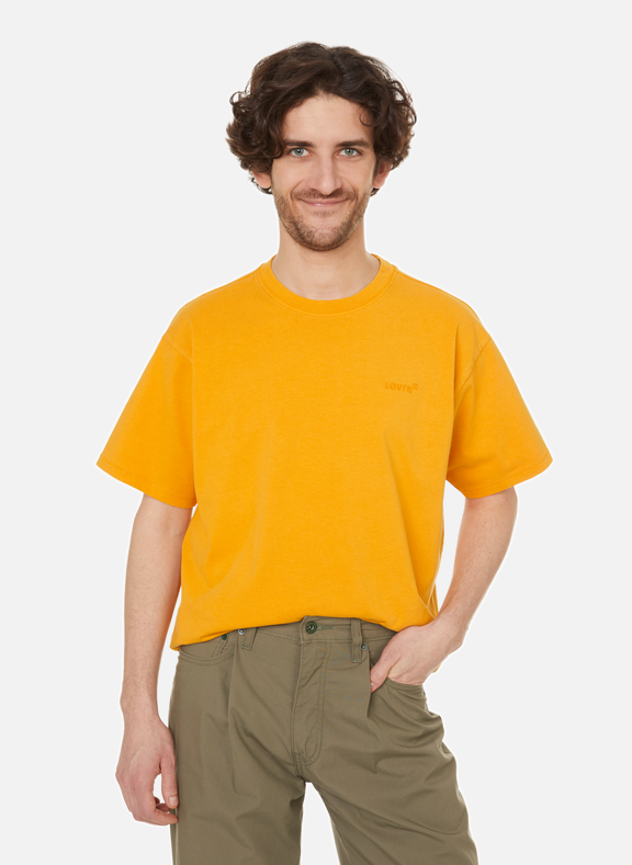 LEVI'S Cotton T-shirt  Yellow