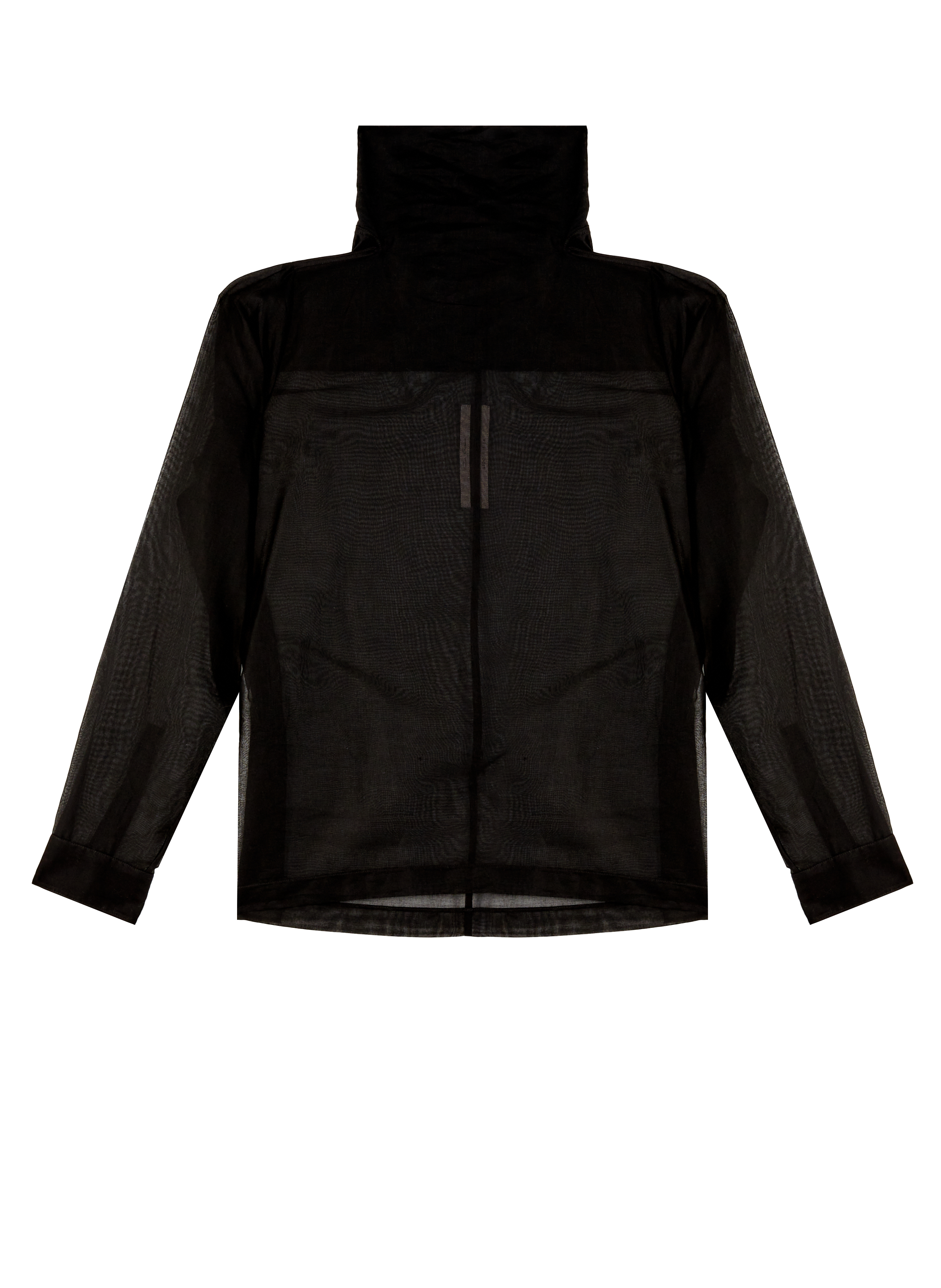 RICK OWENS Blouse en coton Noir