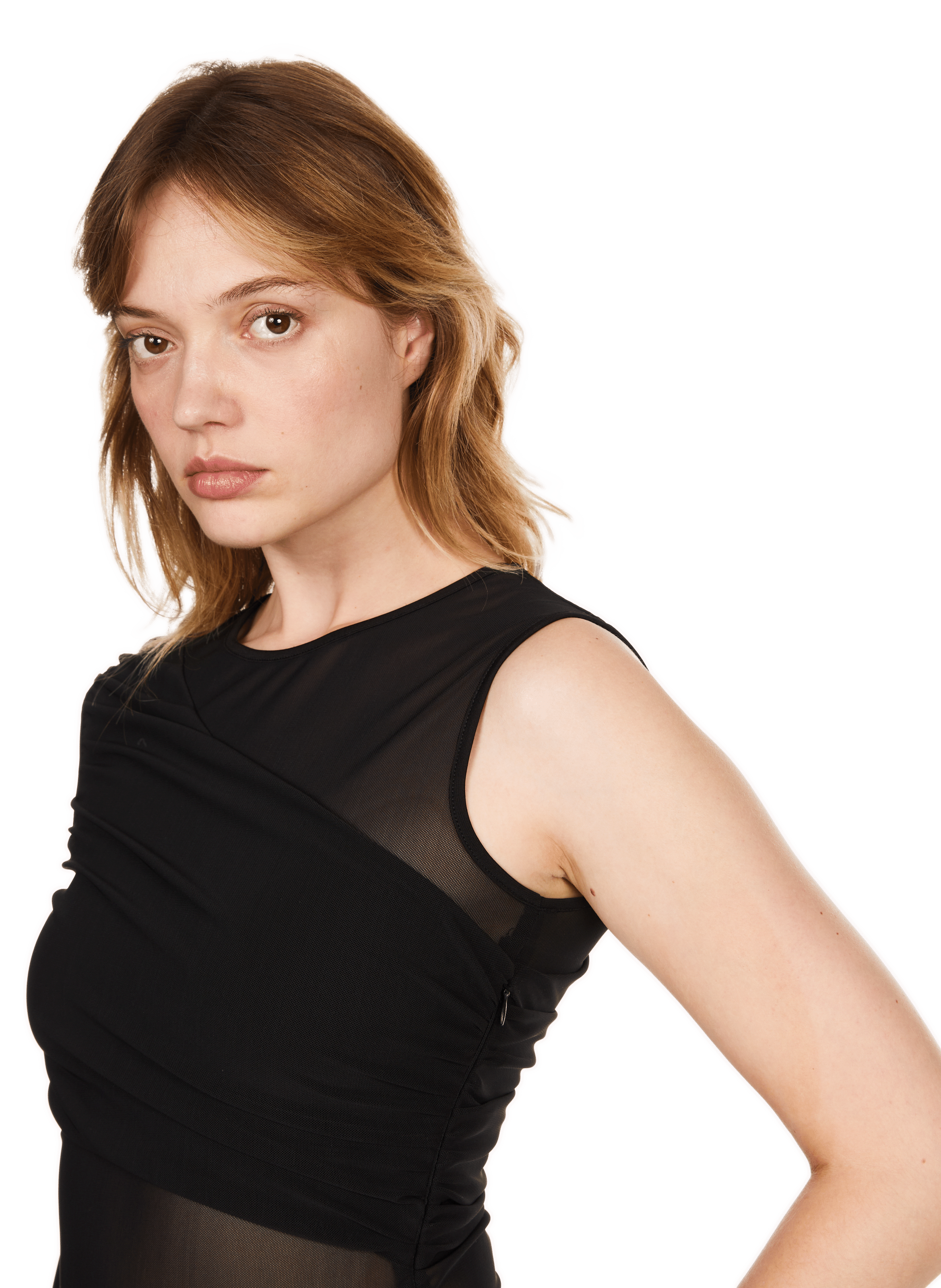 Top asymétrique Udrap SAISON 1865 Noir