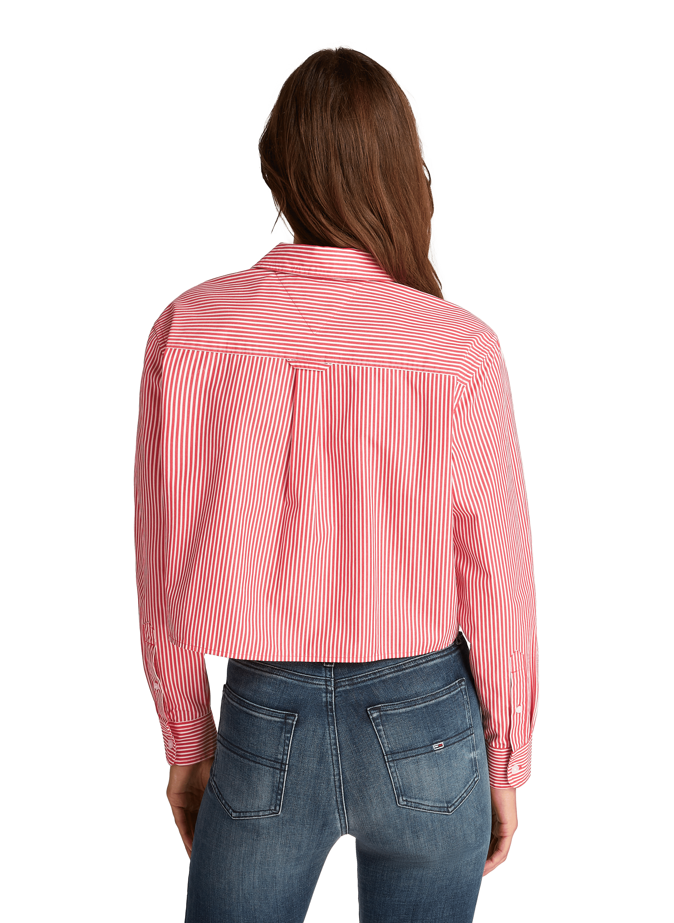 Short striped shirt TOMMY HILFIGER Multicolour