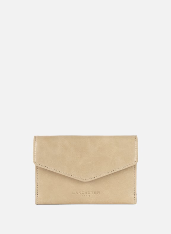 Card holder - Rétro Glam Beige by LANCASTER LANCASTER Card holder - Rétro Glam Beige