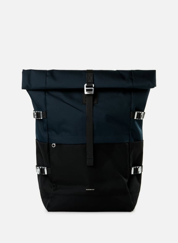 Sac à dos Icon Rolltop L Multicolore by SANDQVIST SANDQVIST Sac à dos Icon Rolltop L Multicolore