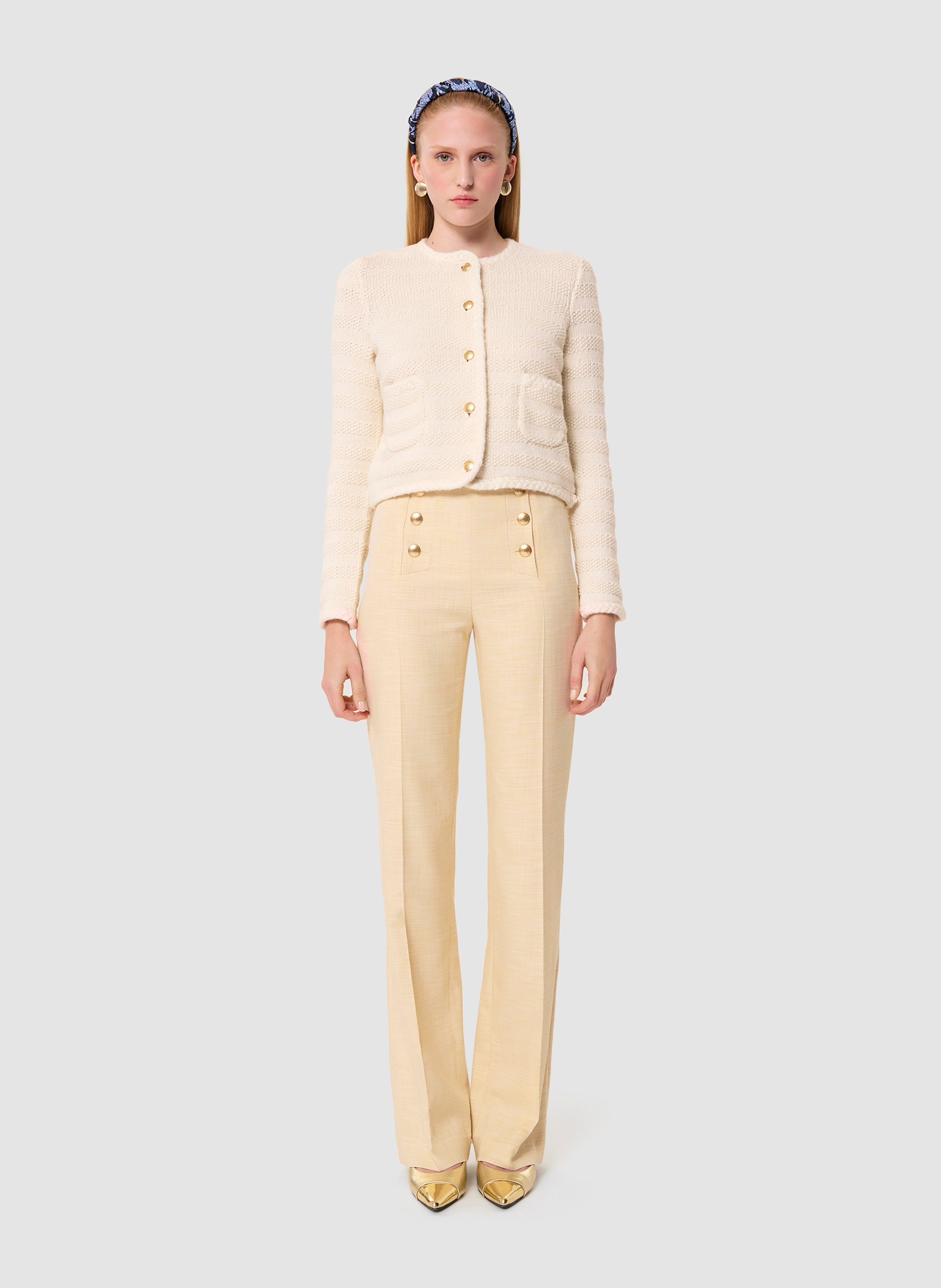 Pantalon pepino TARA JARMON Jaune