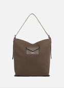 Grand sac seau - canvas kba  Marron