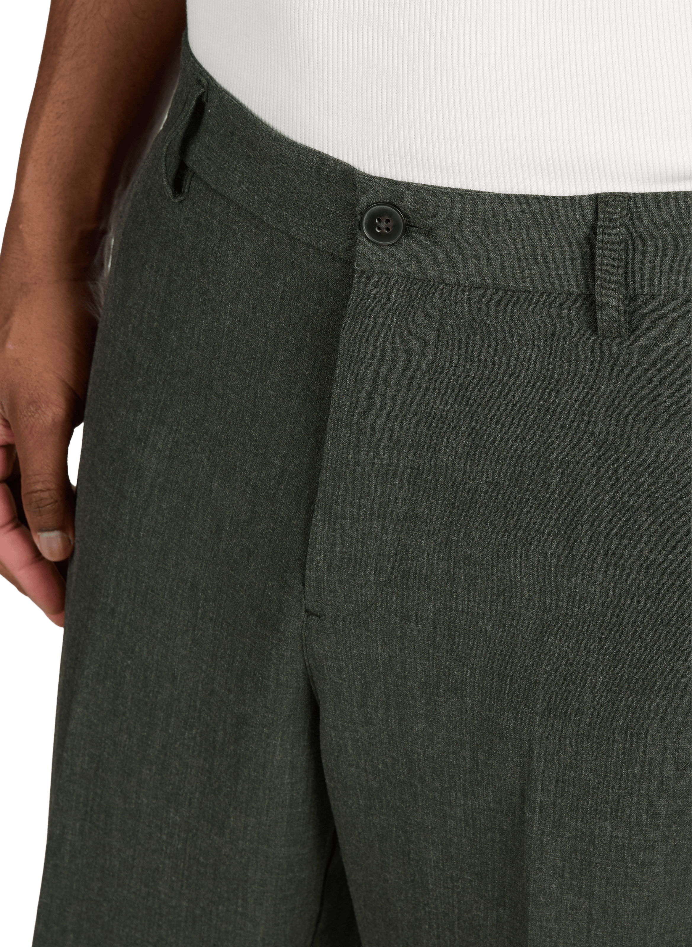 Como Suit Trousers LES DEUX Green
