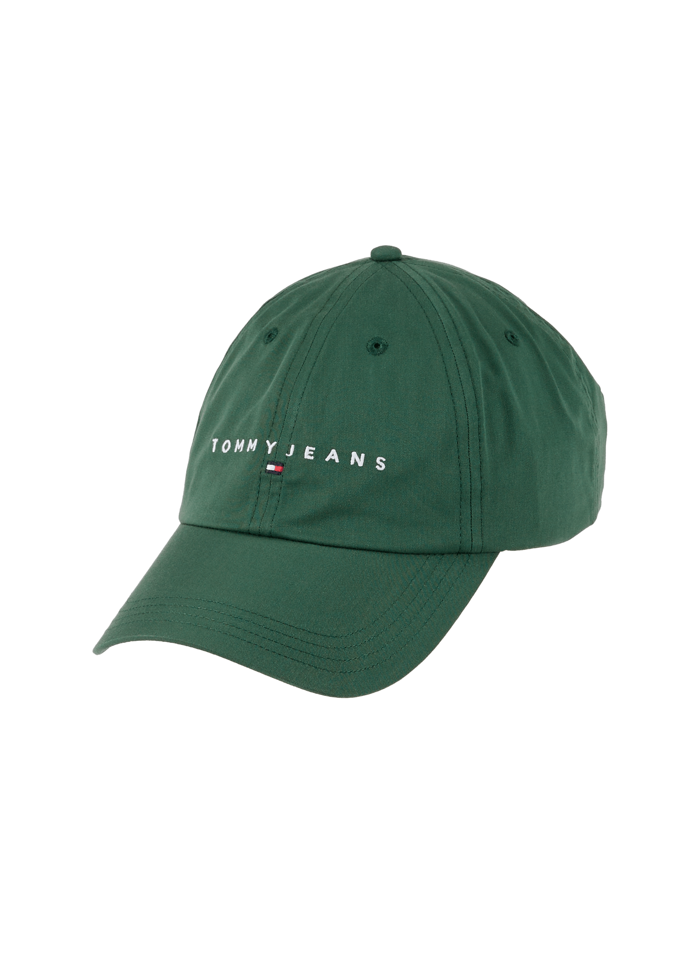 Embroidered cotton baseball cap TOMMY HILFIGER Green