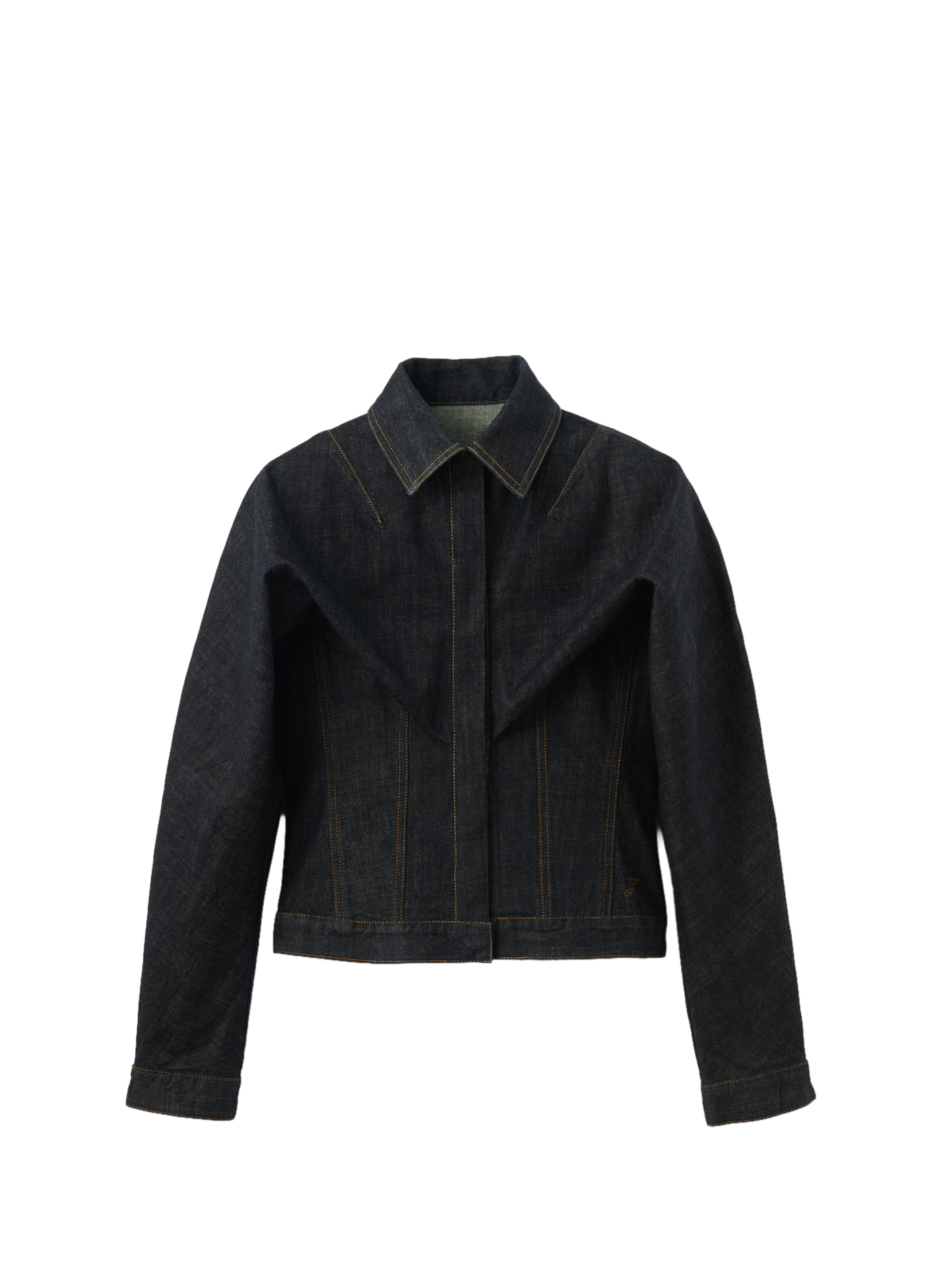 The cotton shawl jacket JACQUEMUS Blue