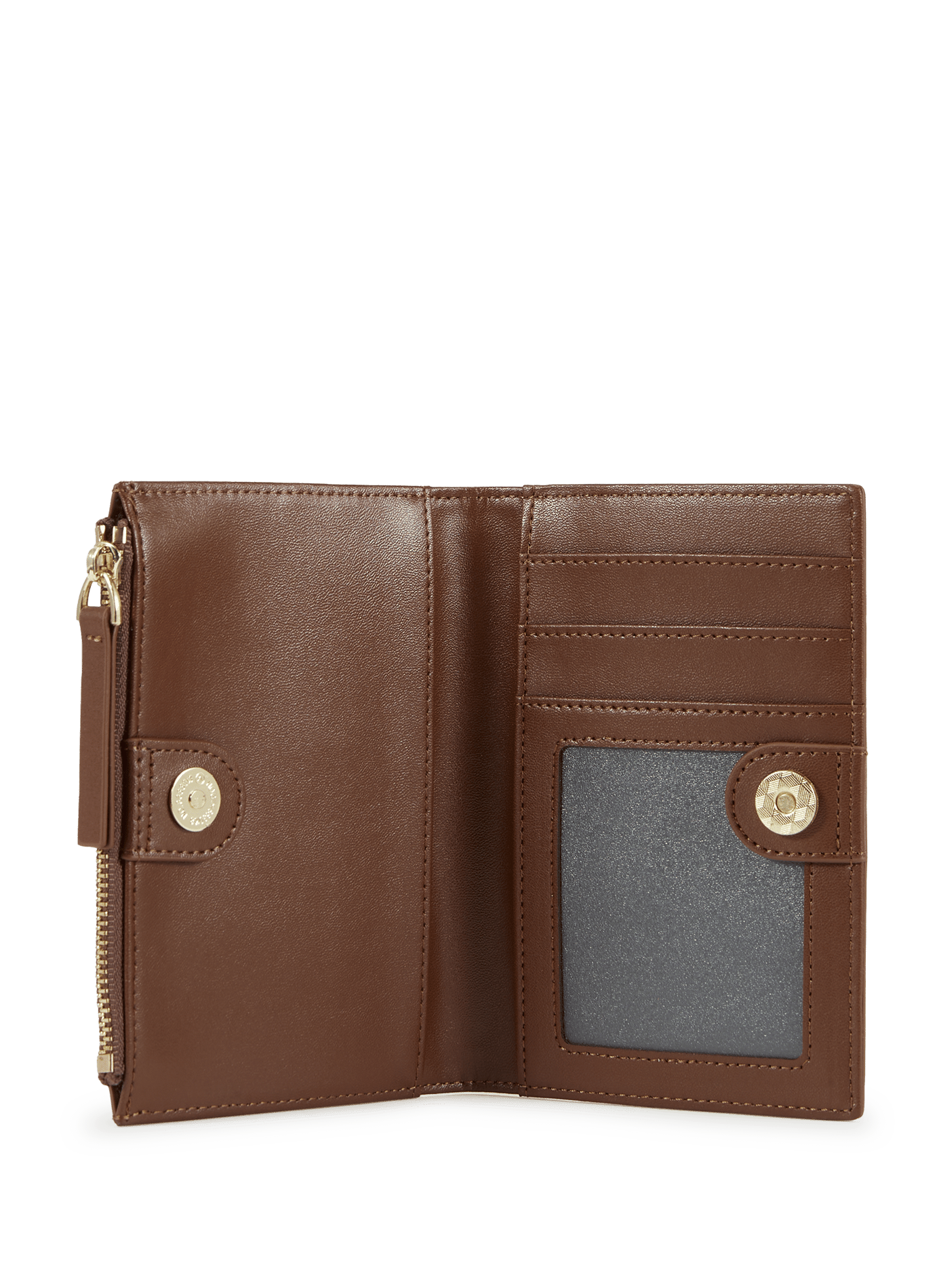 Medium cowhide leather wallet SAISON 1865 Brown