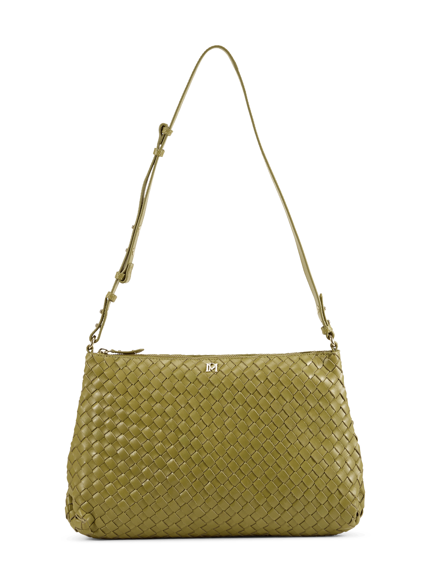 Serion leather handbag PETITE MENDIGOTE Green