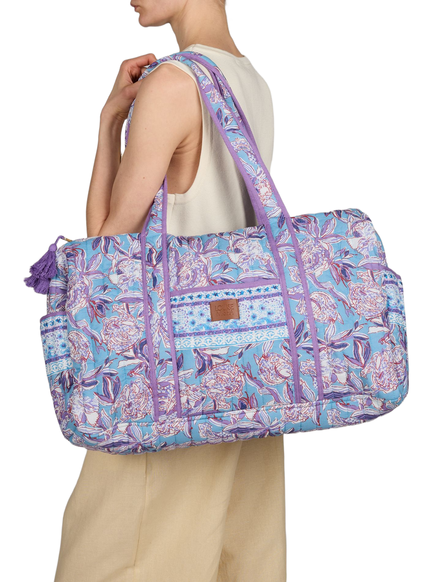 Bag 36H Bilbao in cotton LOUISE MISHA Multicolour