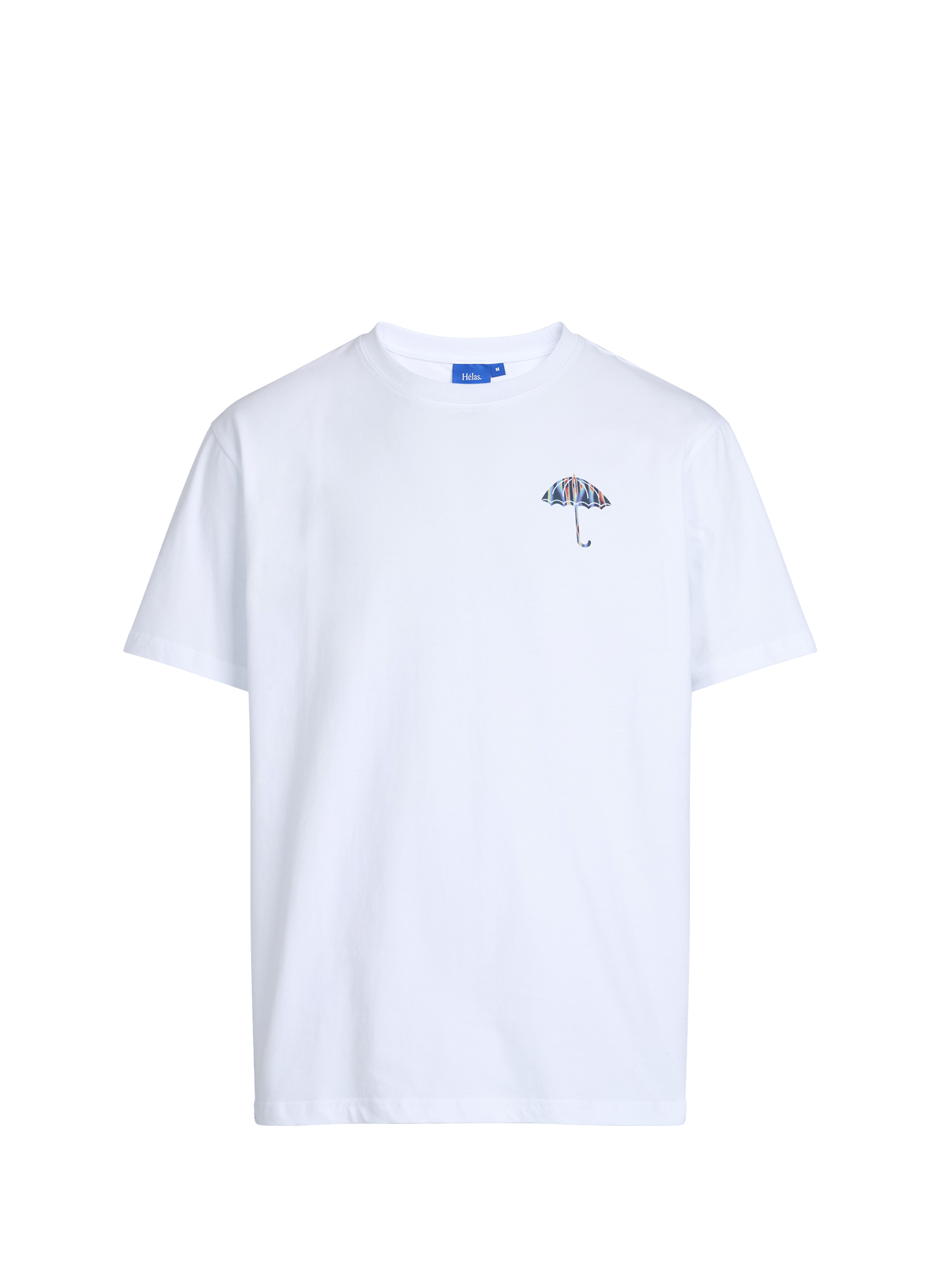 Classic Cotton T-Shirt HELAS CAPS White