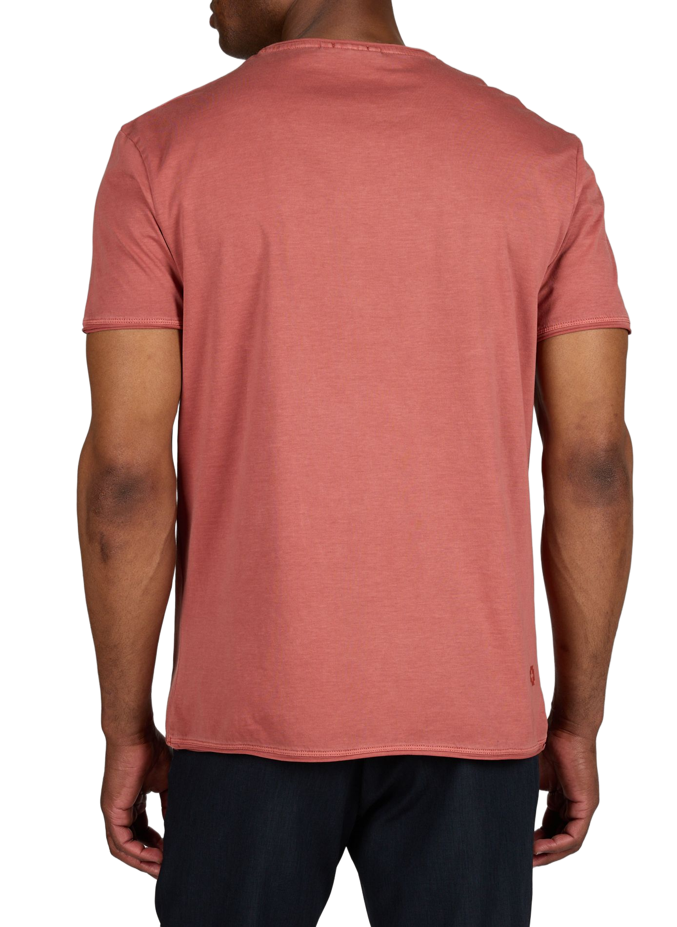 Cotton round-neck T-shirt STRELLSON Red