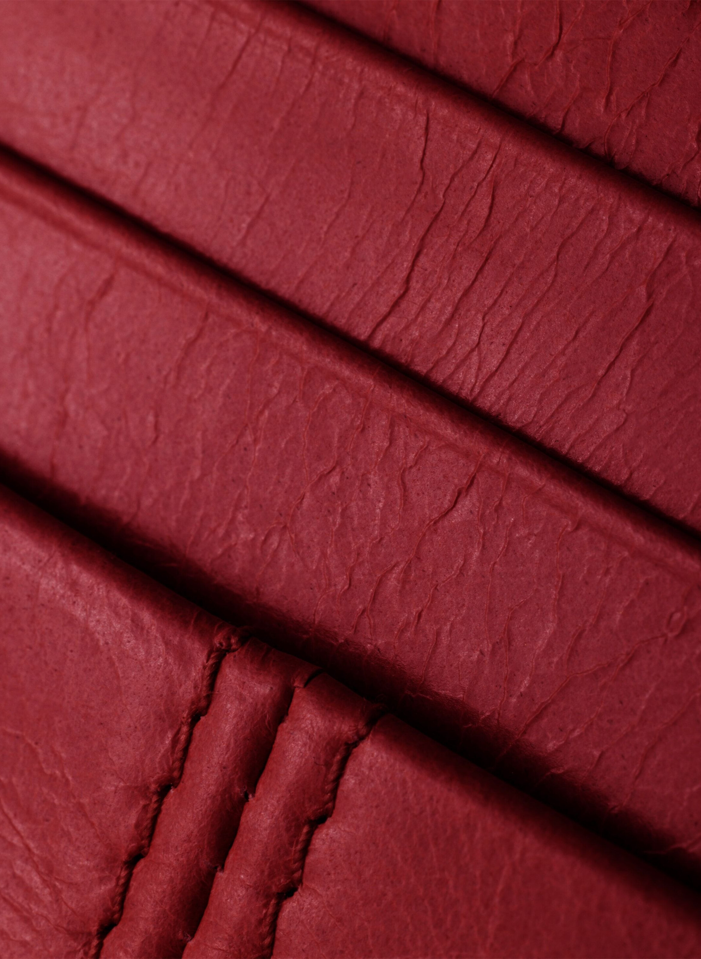 Porte-cartes en cuir PRADA Rouge