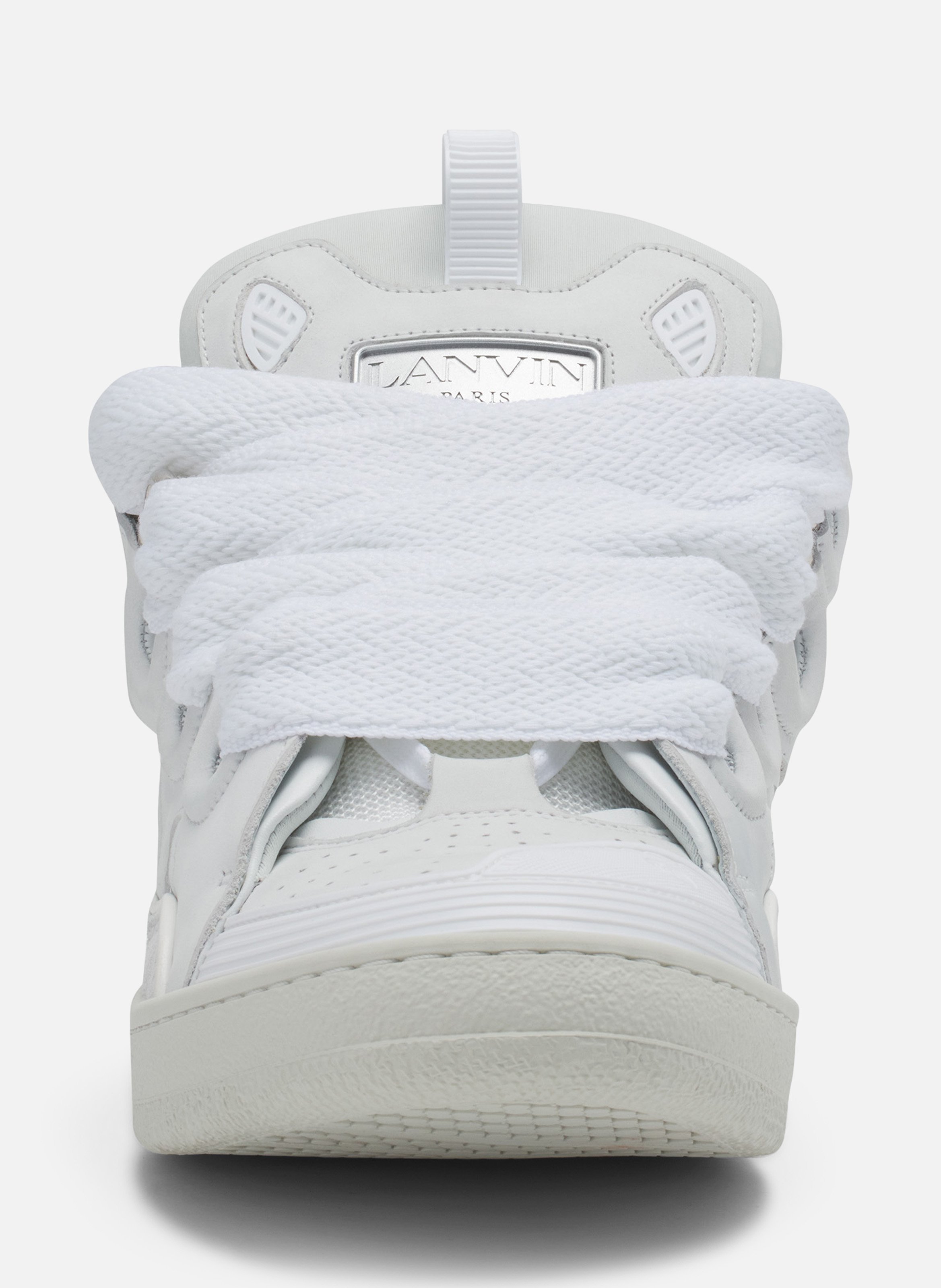Sneakers curb en cuir LANVIN Blanc