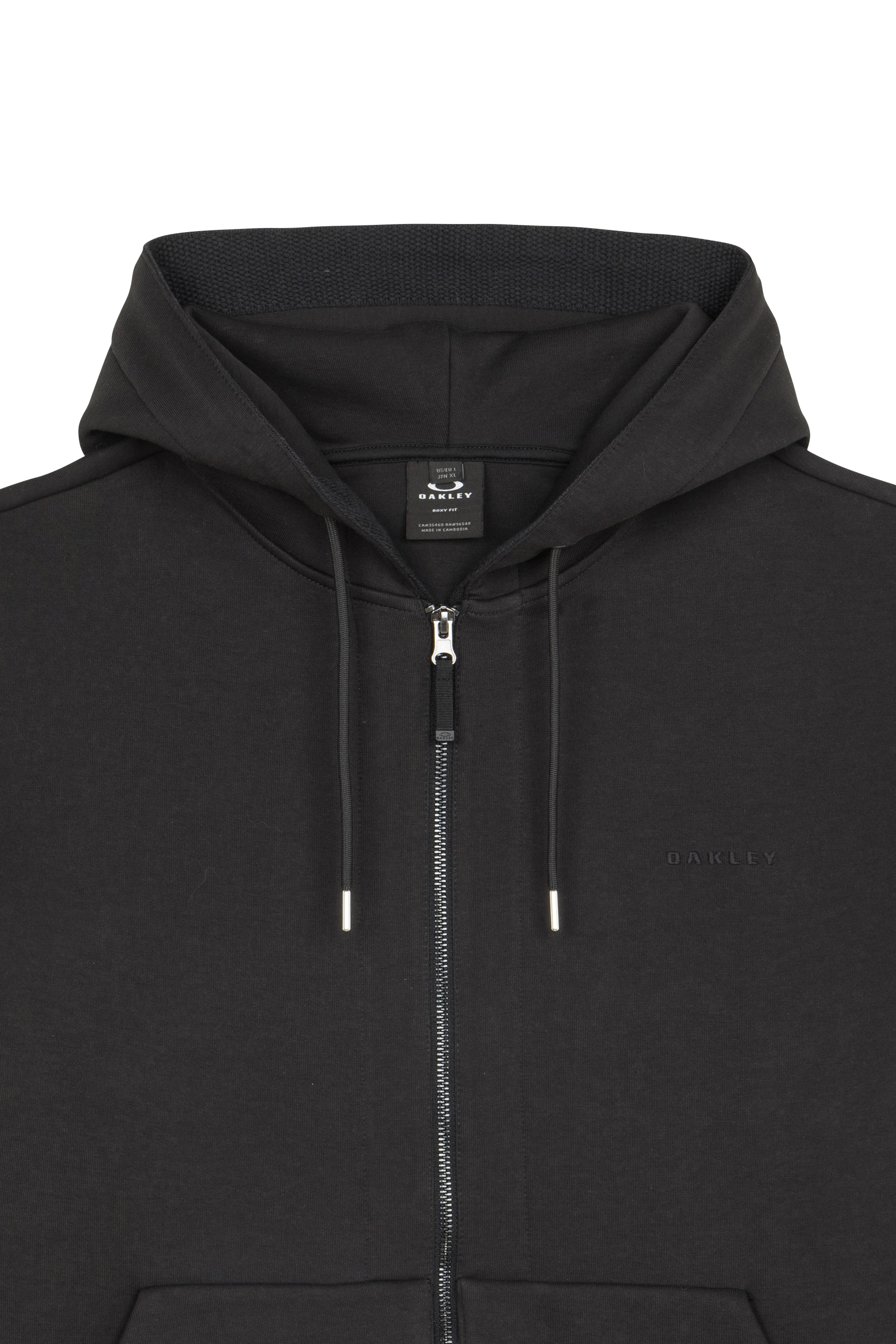 Hoodie zippé reserve momento fz hoodie OAKLEY Noir