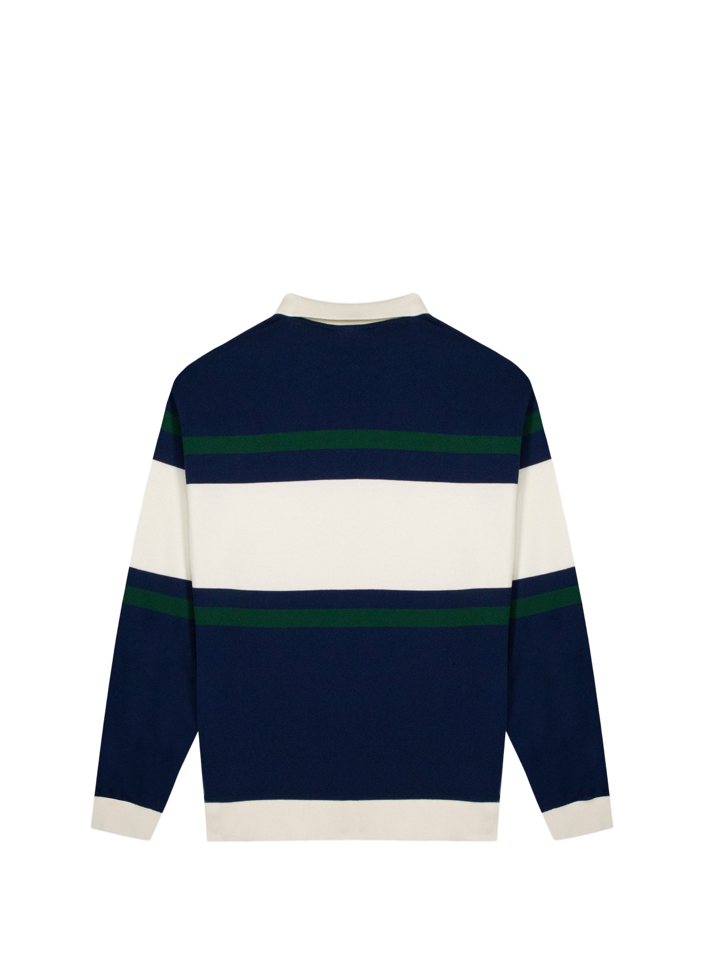 Oversized Striped Cotton Polo MAISON LABICHE Blue