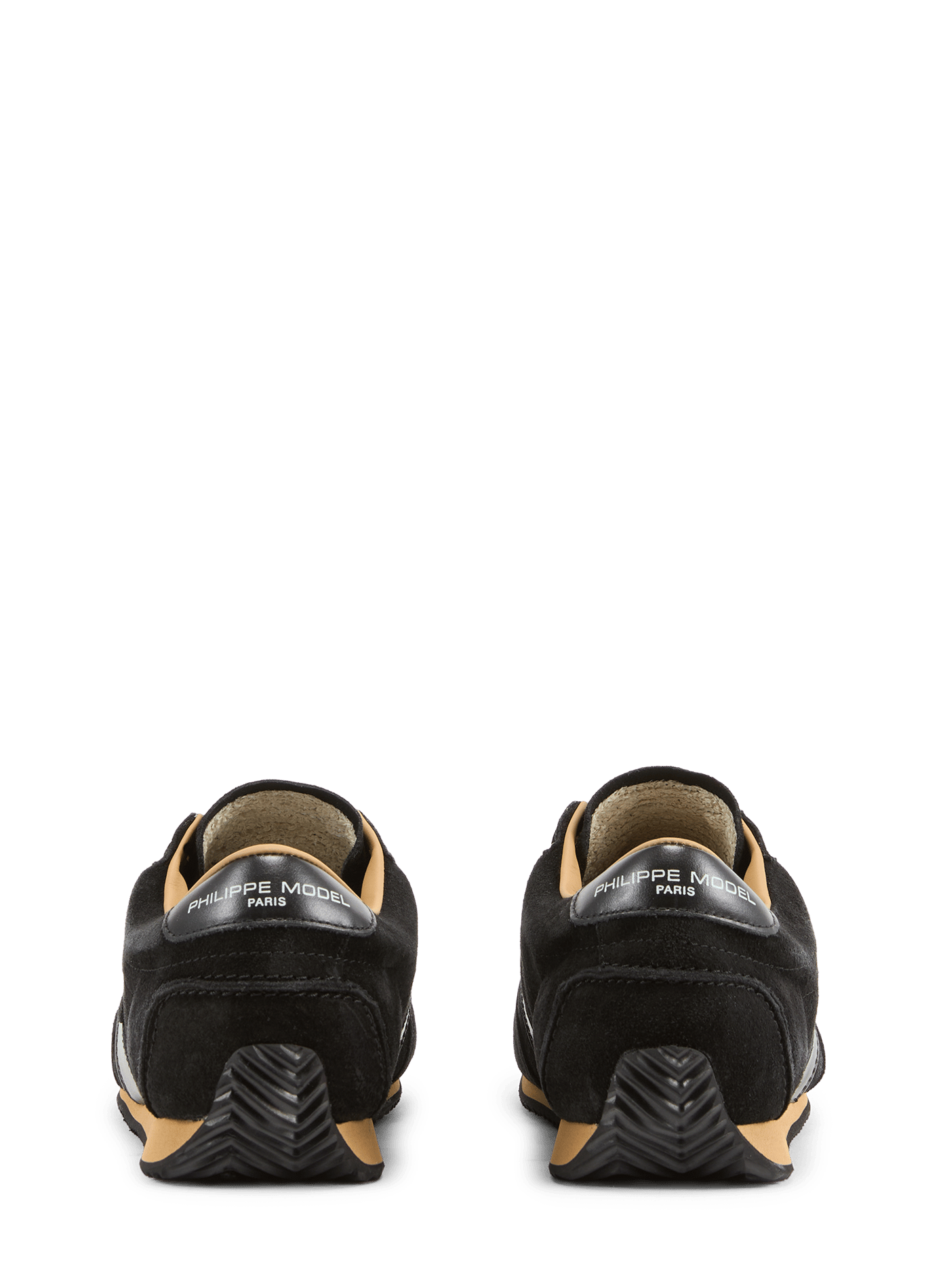 Baskets basses en cuir PHILIPPE MODEL Noir