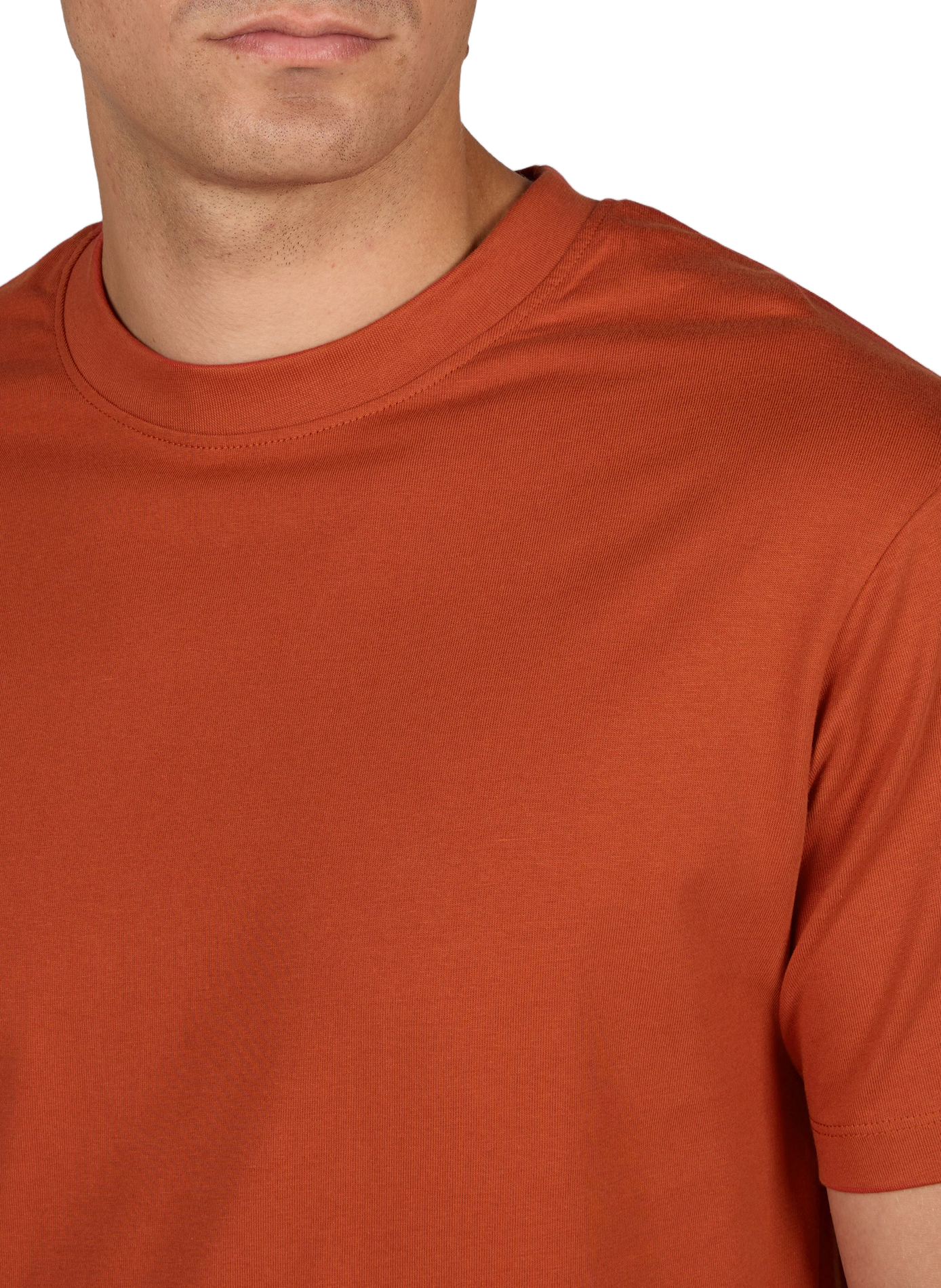 Short-sleeve Aarhus organic cotton t-shirt MINIMUM Red