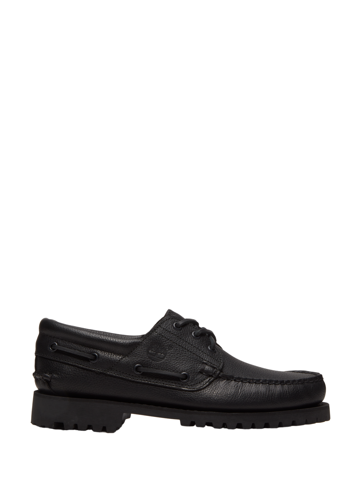 Scalloped leather loafers TIMBERLAND Black