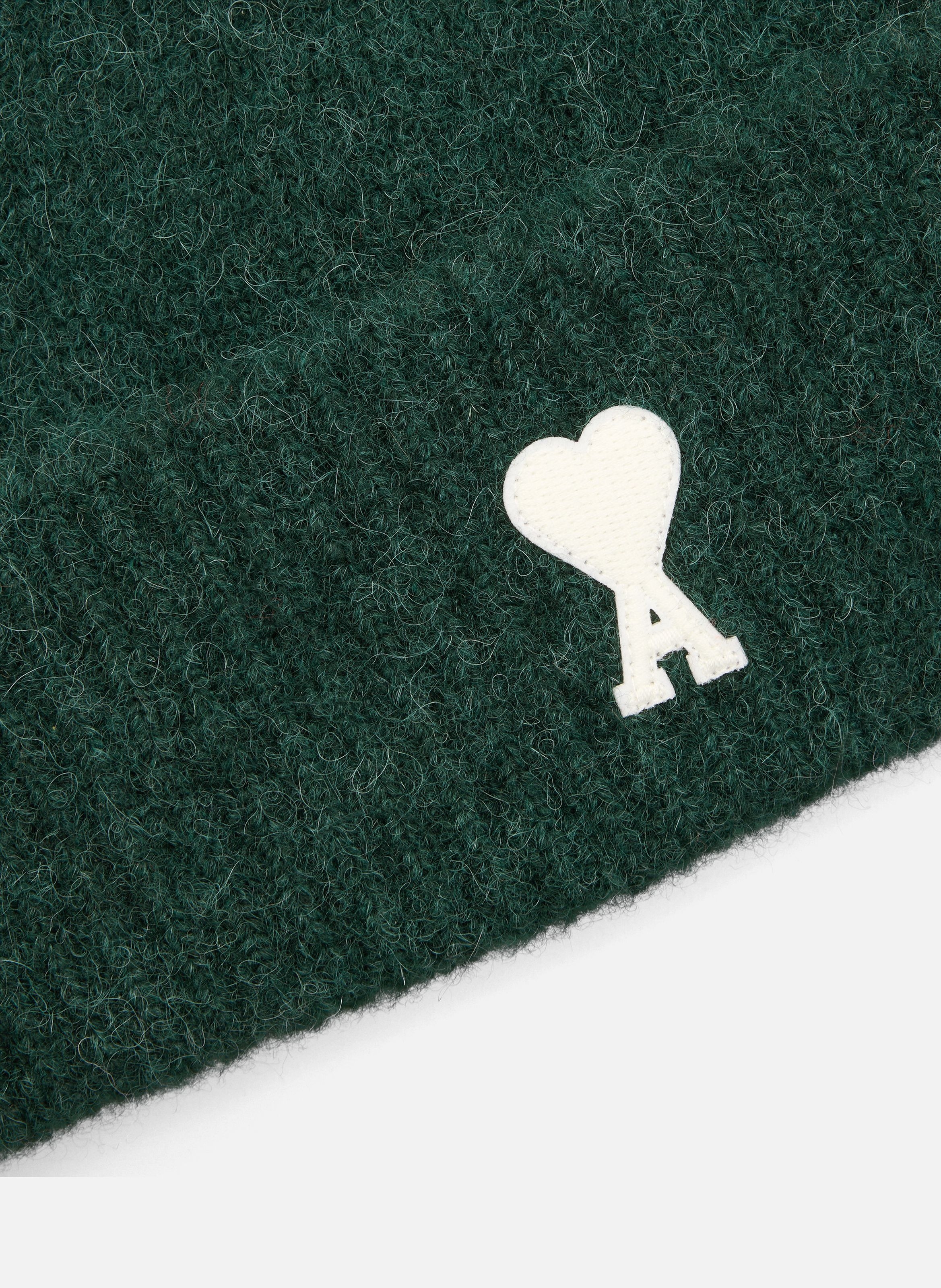 Bonnet unisexe en alpaga ami de coeur AMI PARIS Vert