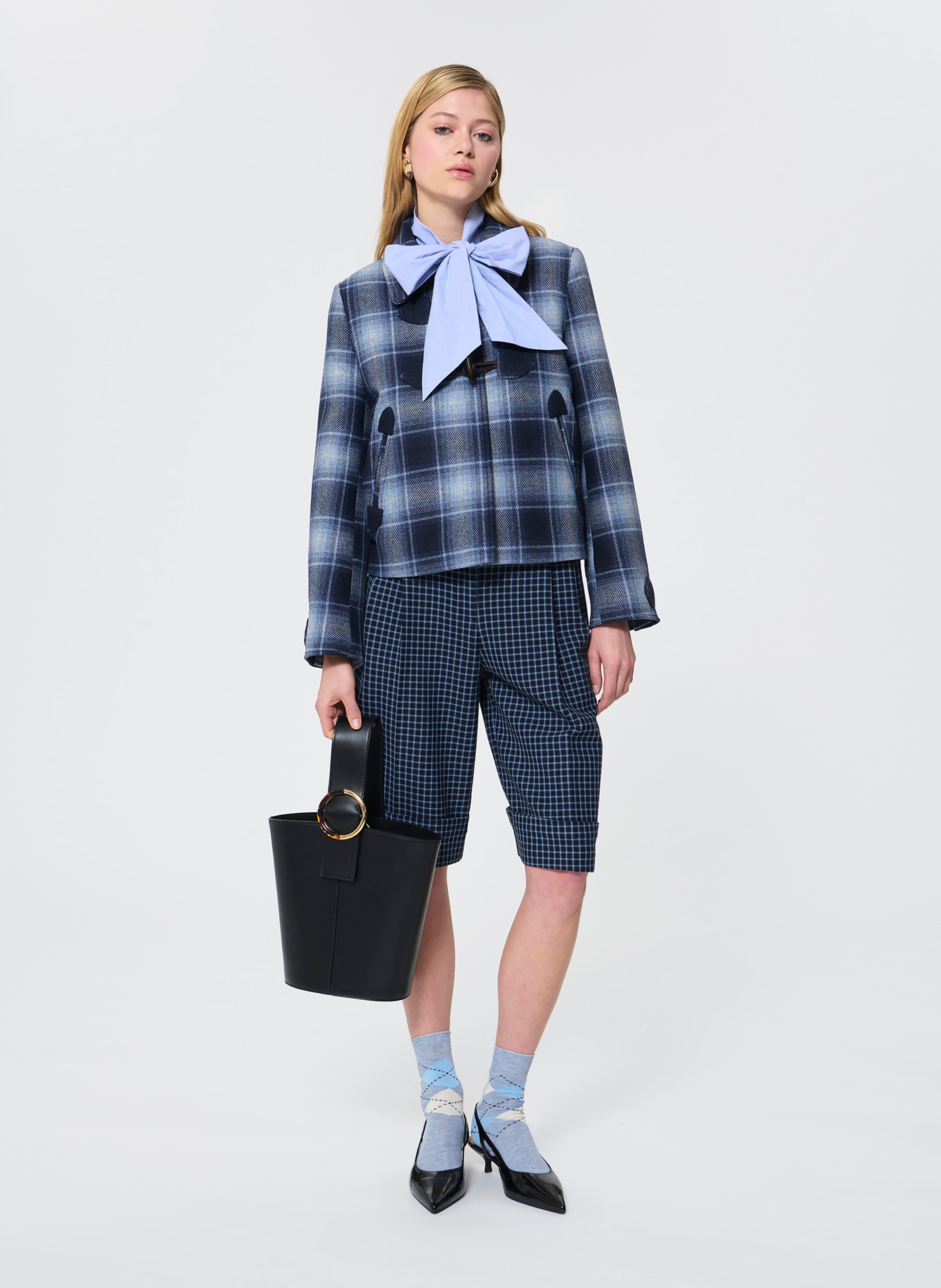 Manteau manoel TARA JARMON Bleu