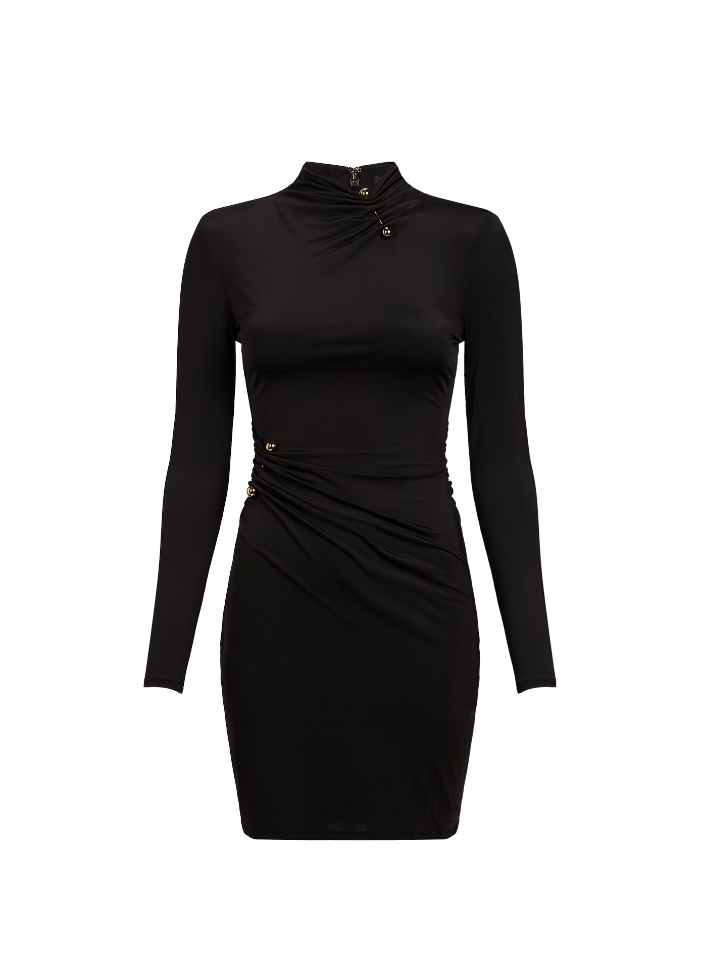 Robe courte Ezme avec bijoux GUESS Noir