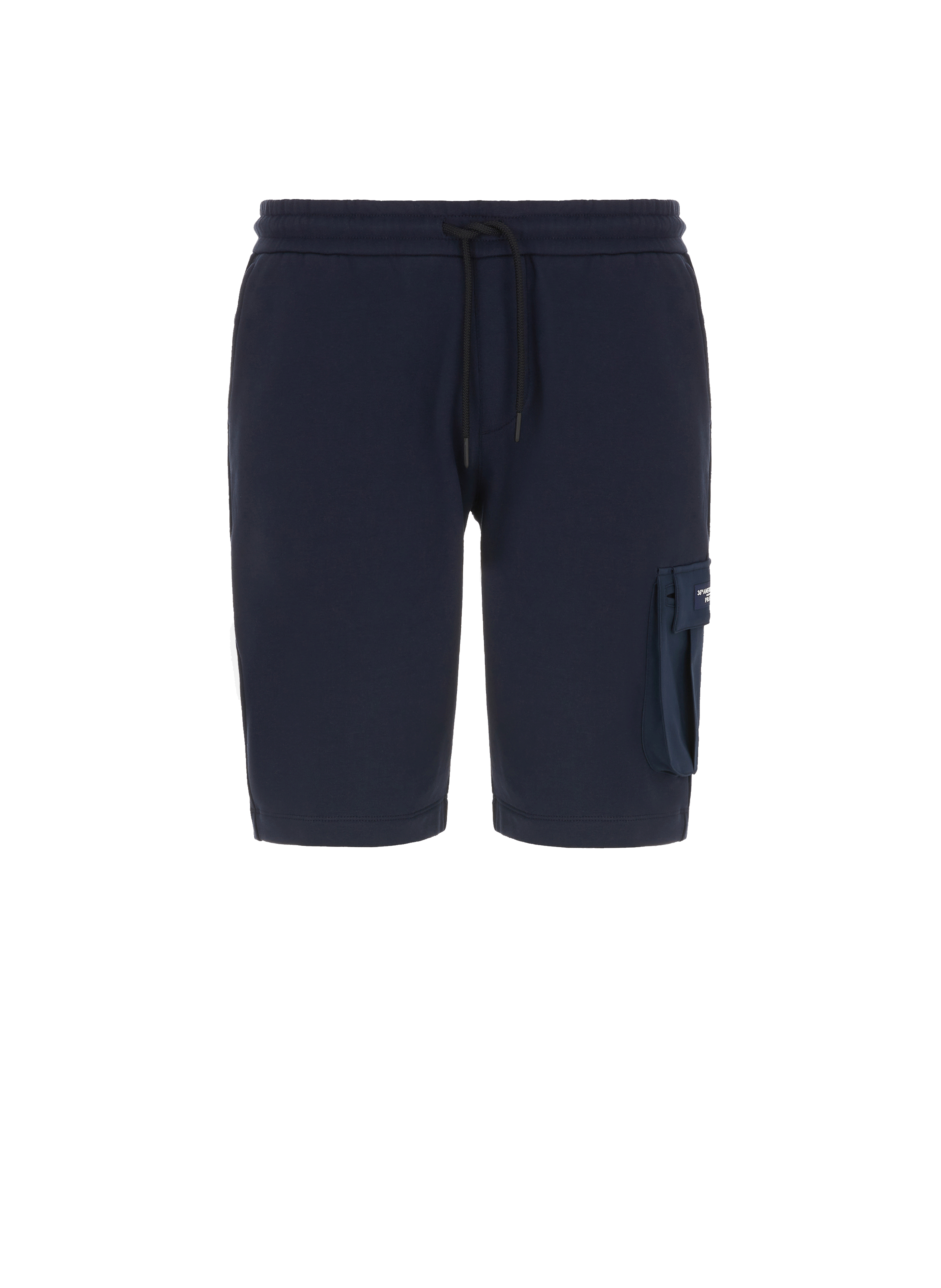 Shorts bermuda en coton fleece mélancé America's Cup x Prada